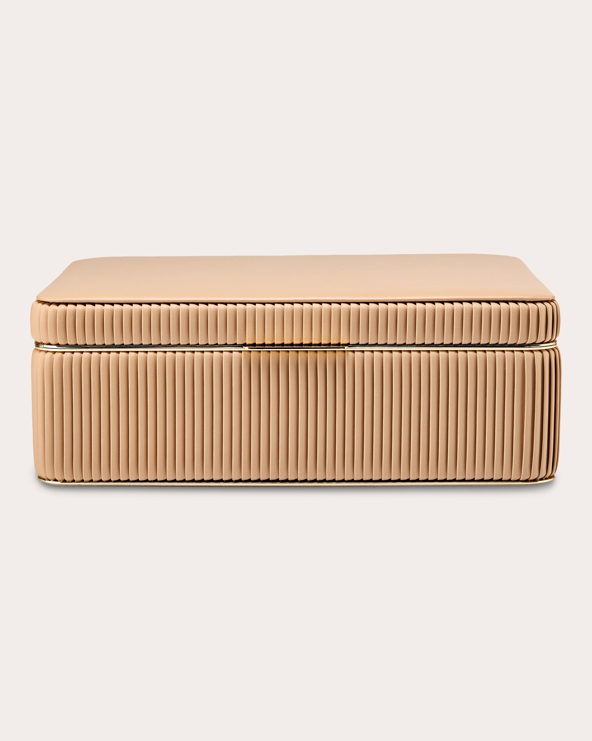 Bella Pleated Large Jewelry Box