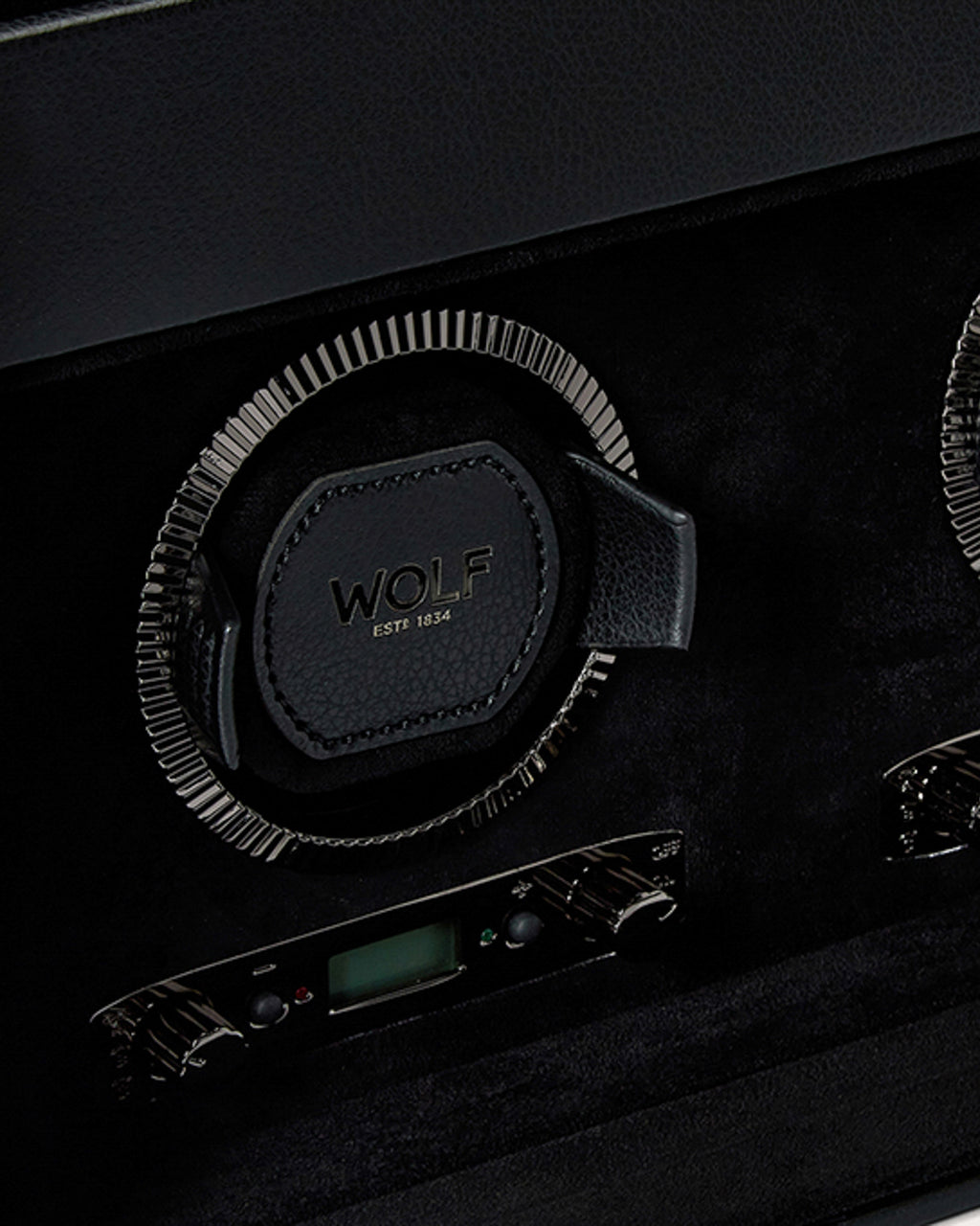 British Racing Double Watch Winder Storage Case