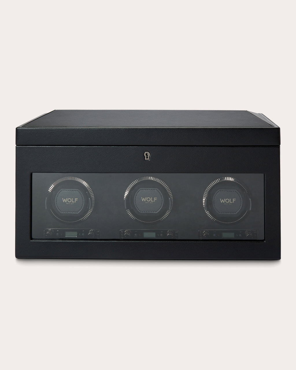 British Racing Triple Watch Winder Storage Case