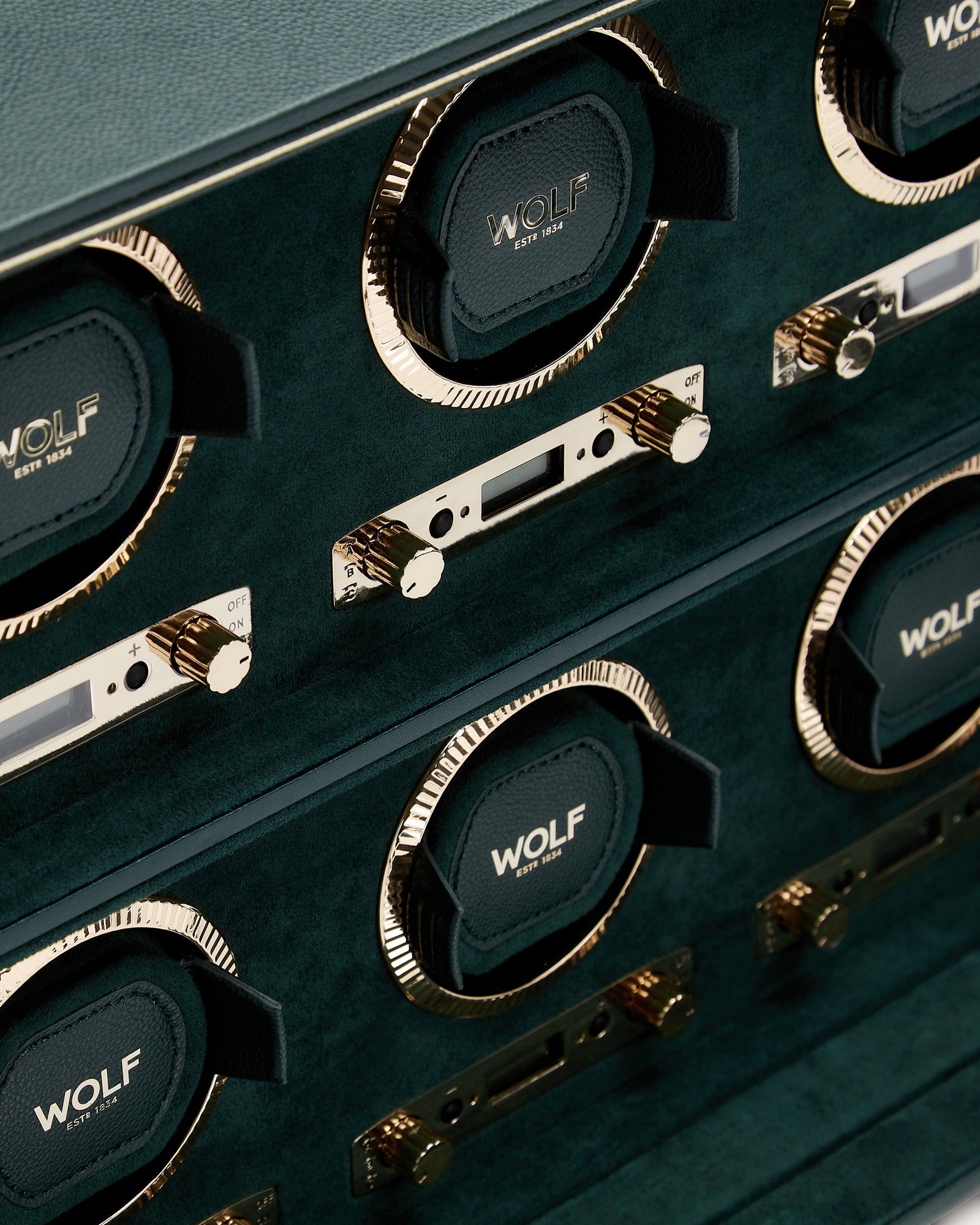 British Racing 8-Piece Watch Winder