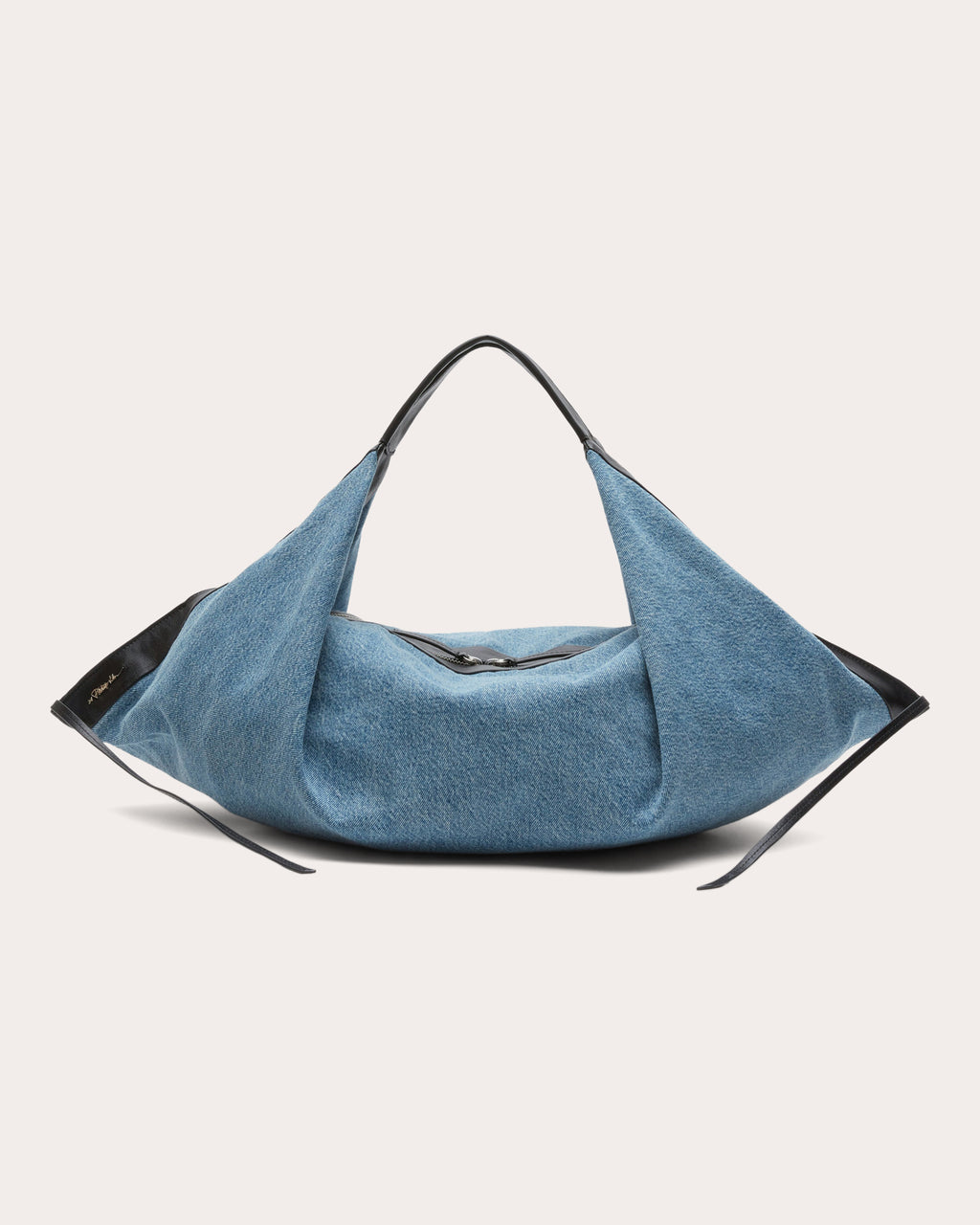 Large Luna Folded Denim Handbag