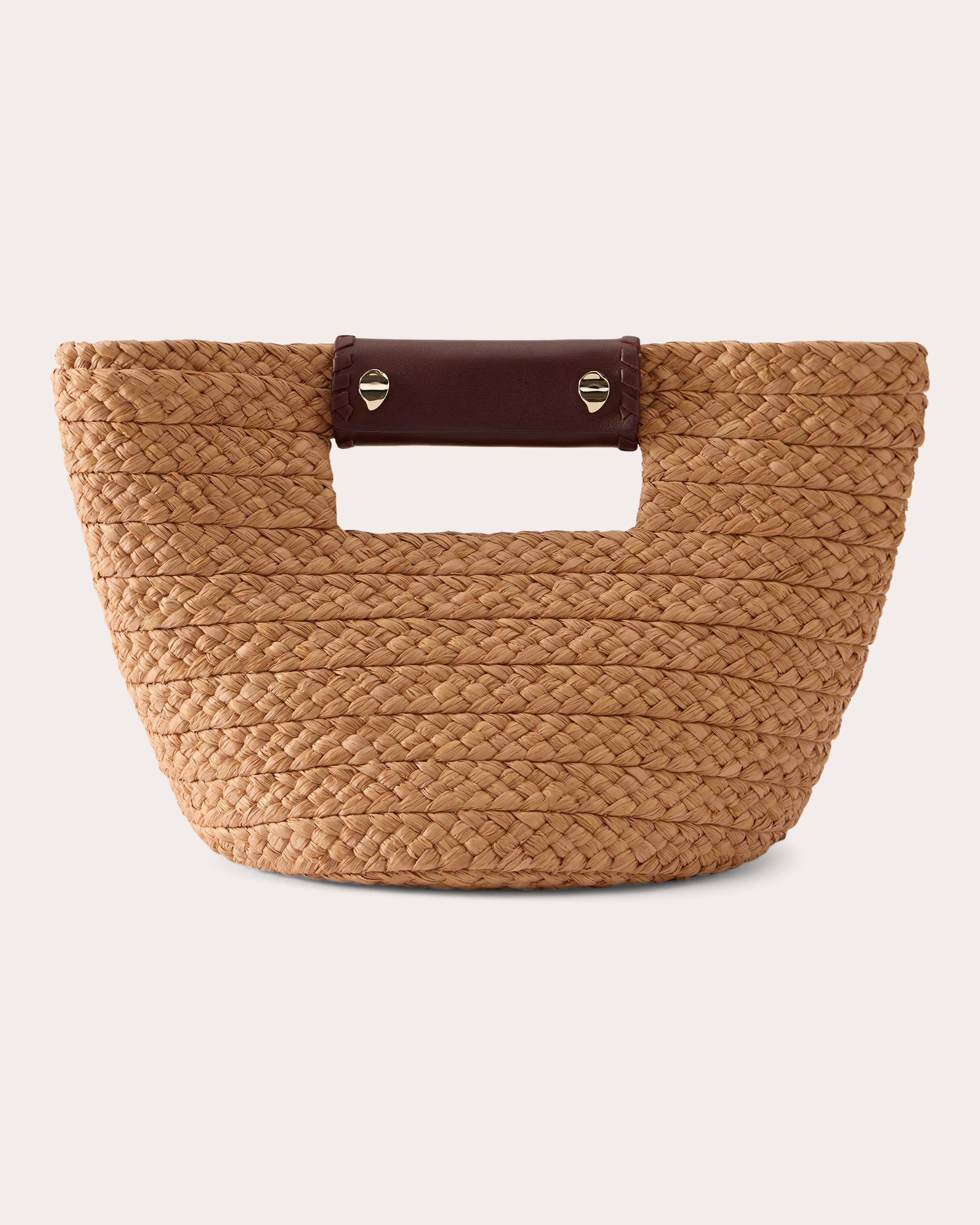 Remi Braided Raffia Mini Tote
