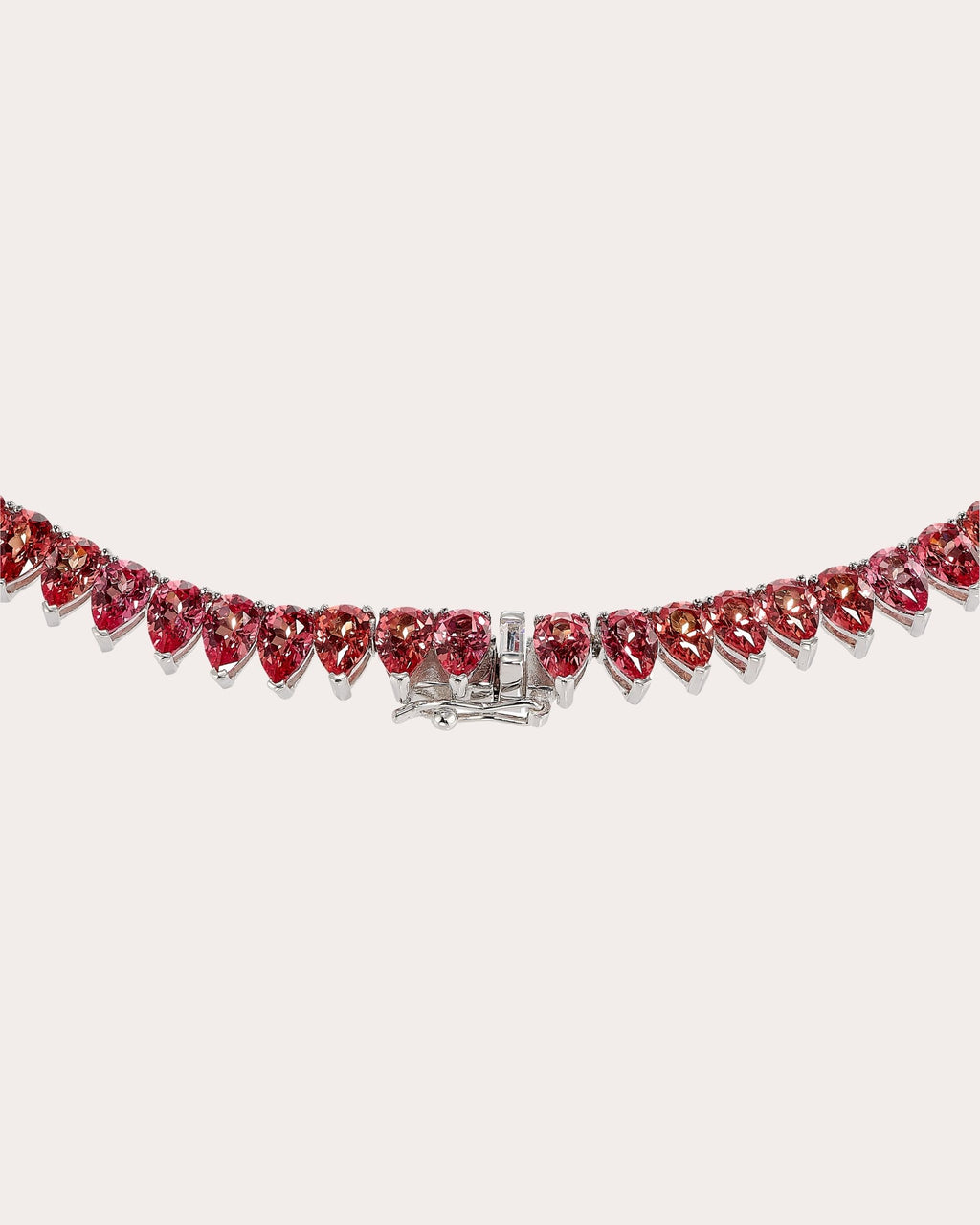 Diamond & Muticolor Sapphire Necklace
