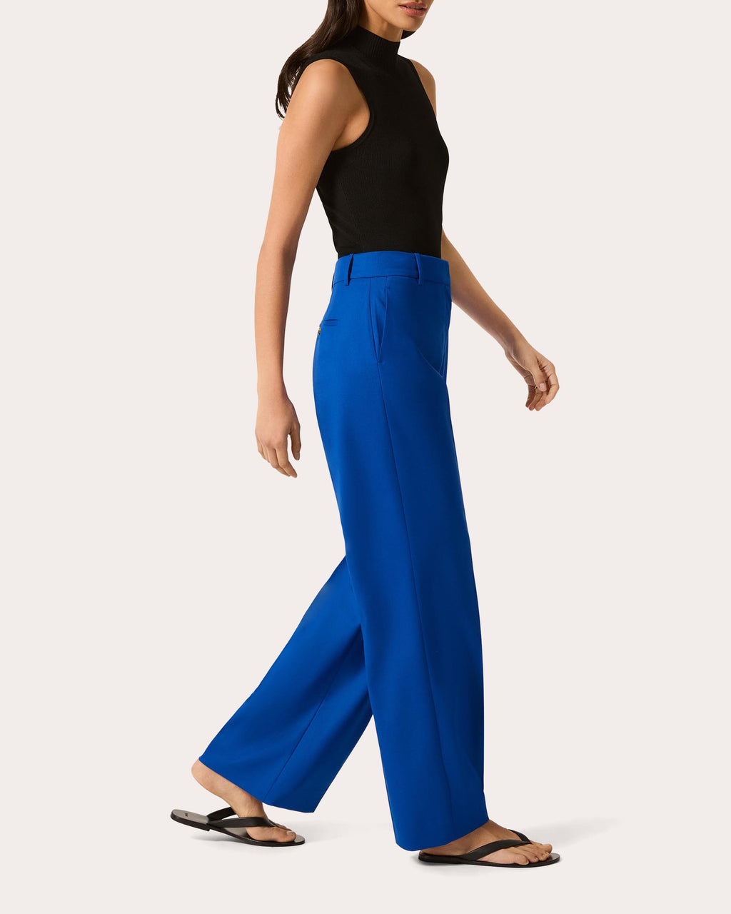 Soho Seasonless Wool Creased Trousers