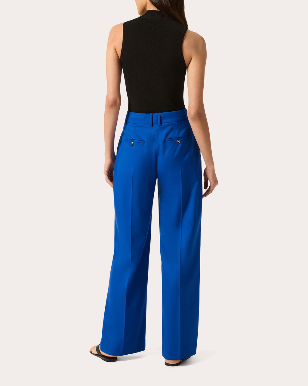 Soho Seasonless Wool Creased Trousers