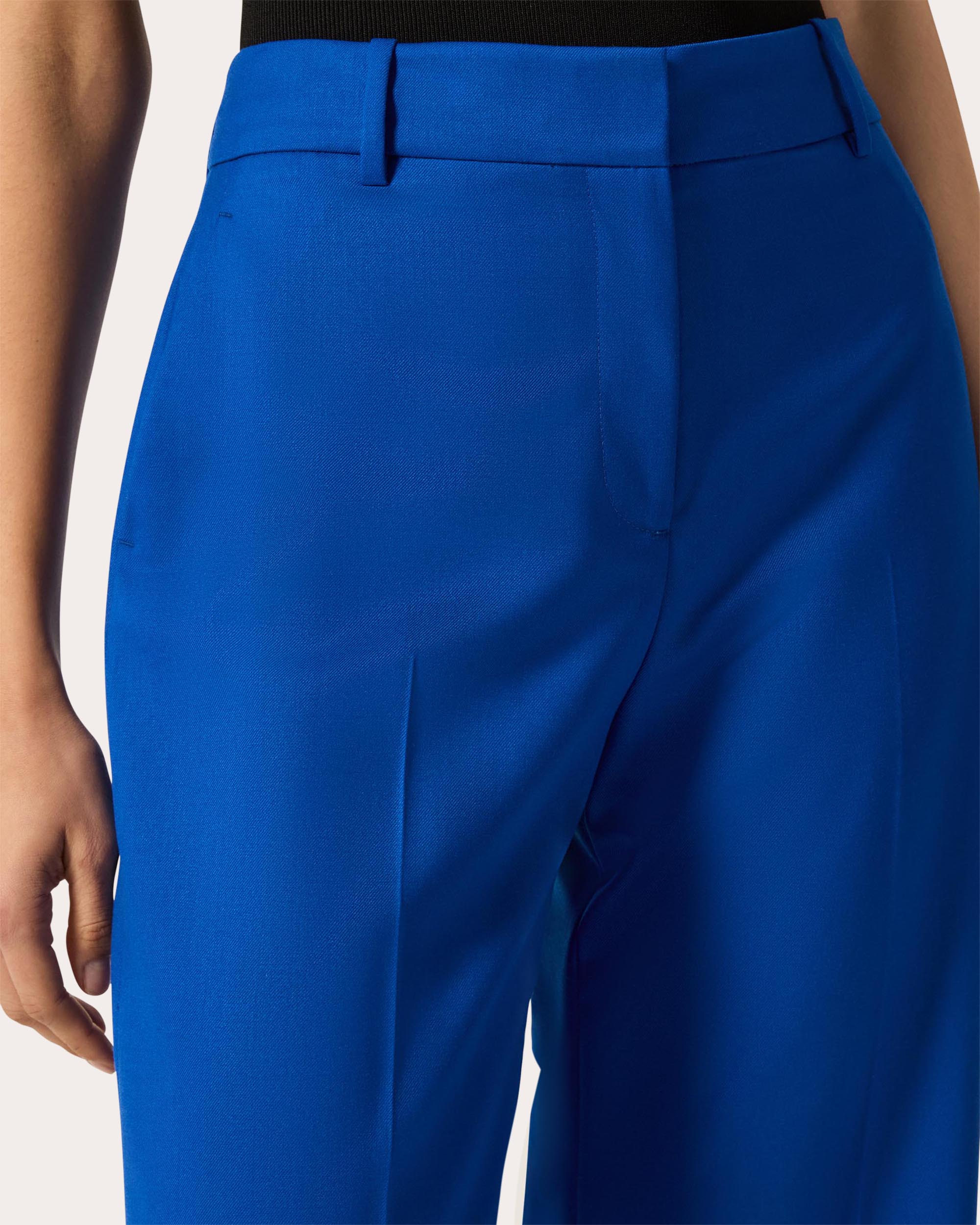 Soho Seasonless Wool Creased Trousers