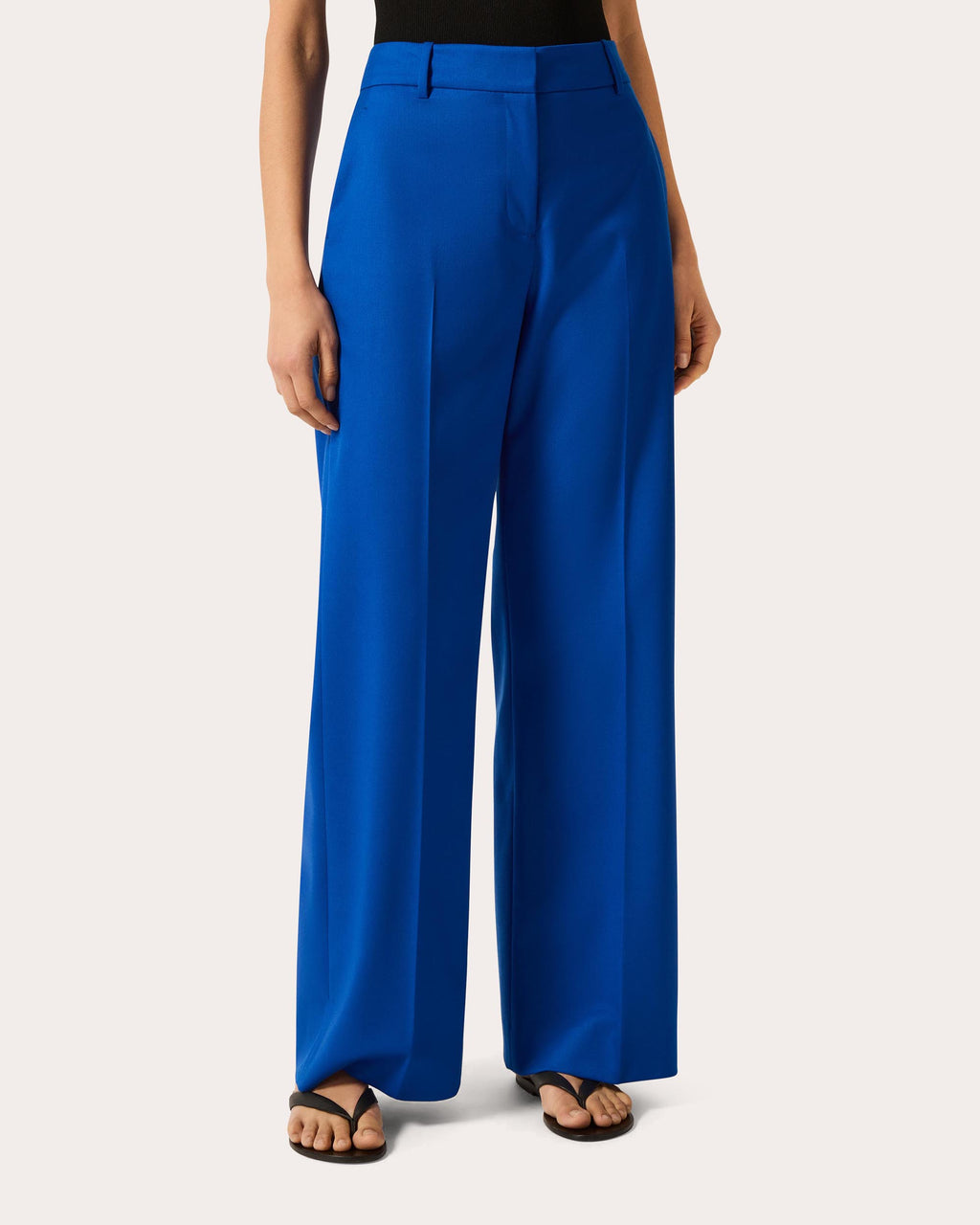 Soho Seasonless Wool Creased Trousers