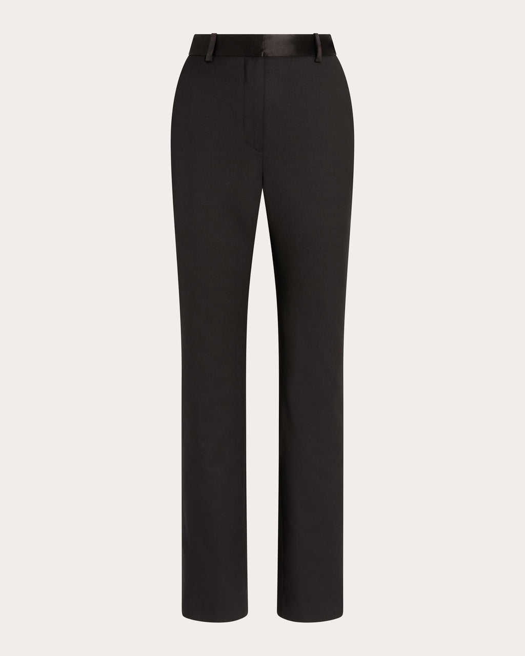 Seasonless Wool Silk-Trim Tuxedo Trousers