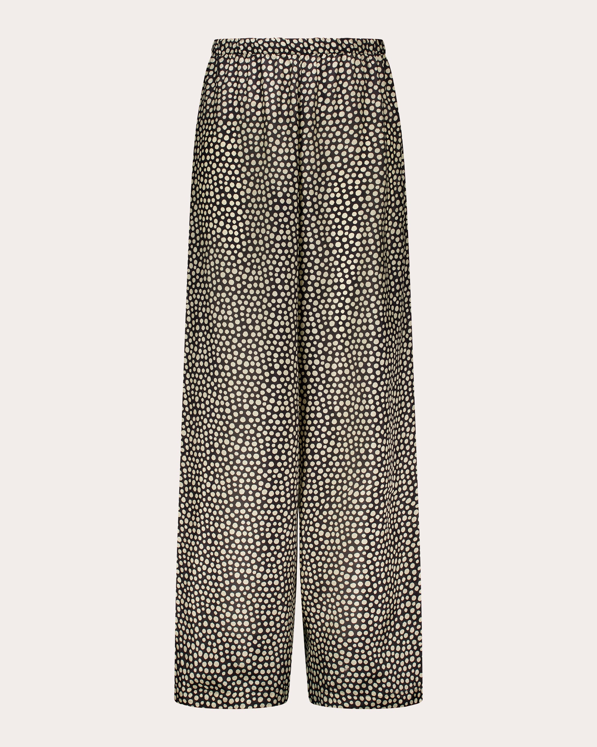 Amelie Polka Dot Silk Pants