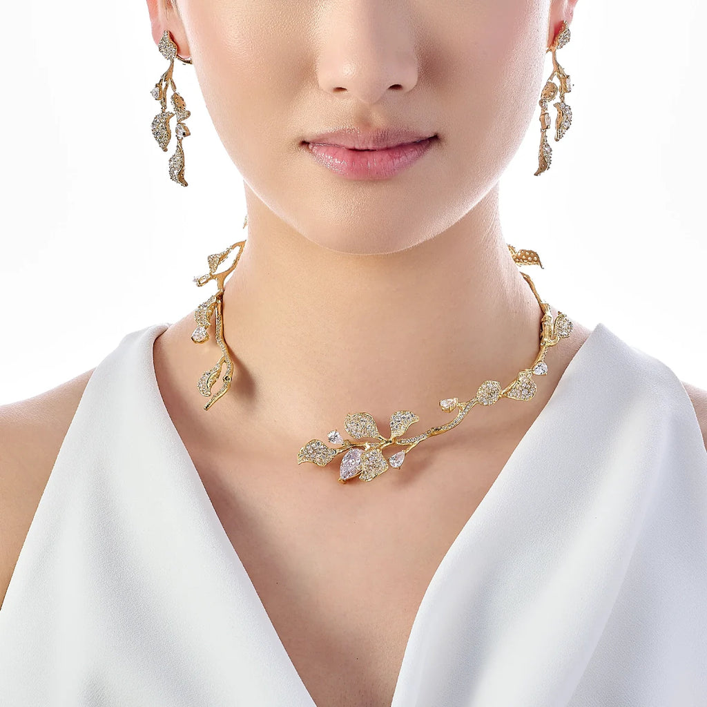 Diamond Galatea Drop Earrings