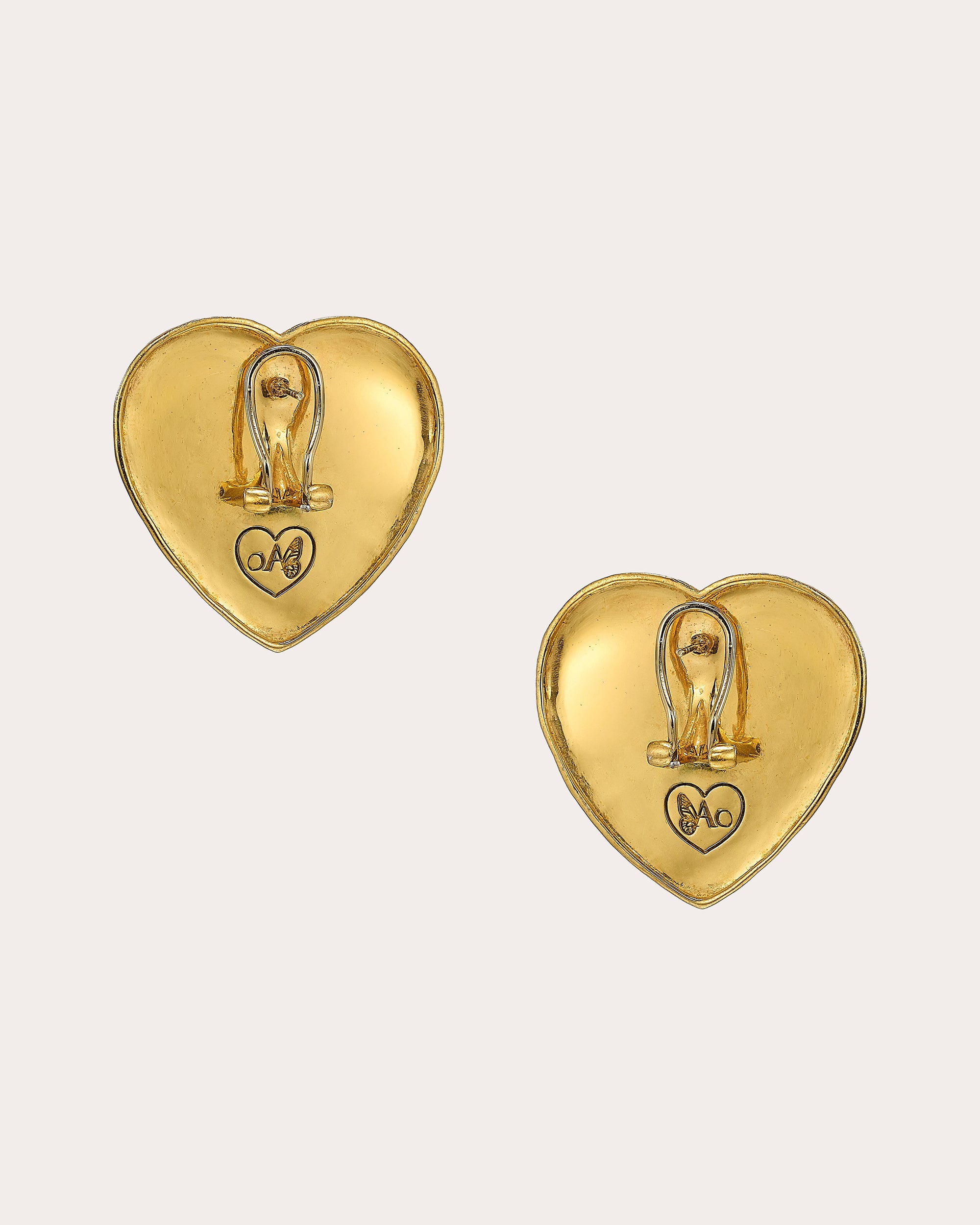 Turquoise Heart Stud Earrings
