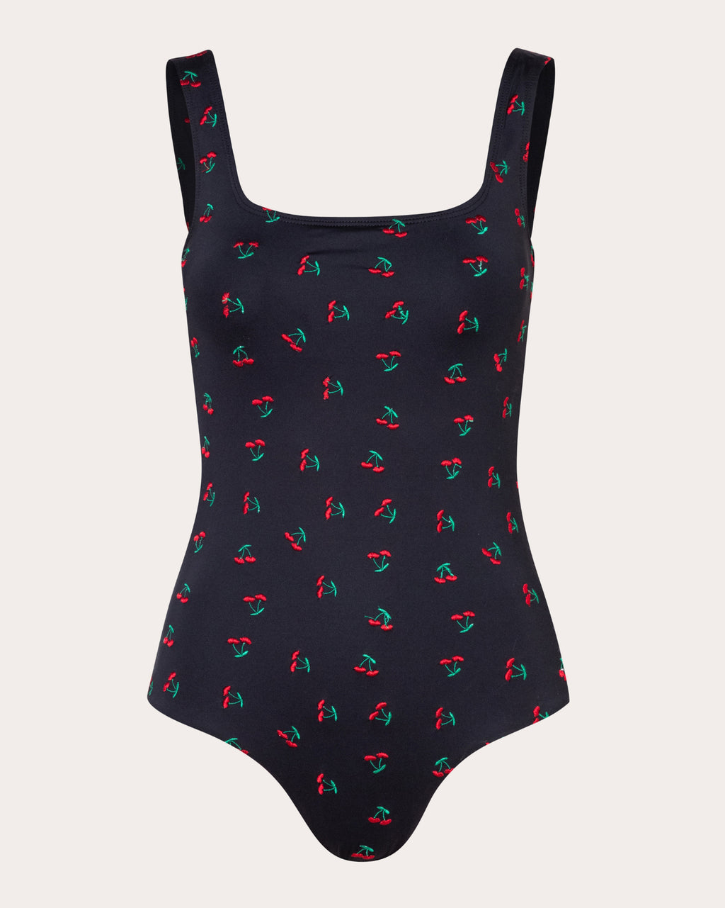 Antoinette Embroidered Cherry One-Piece