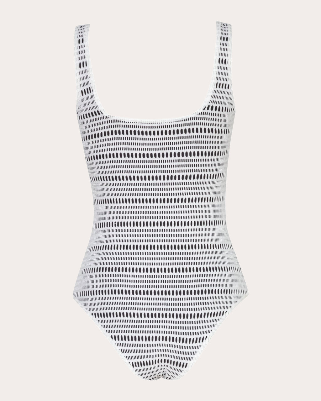 Antoinette Geometric Mesh One-Piece