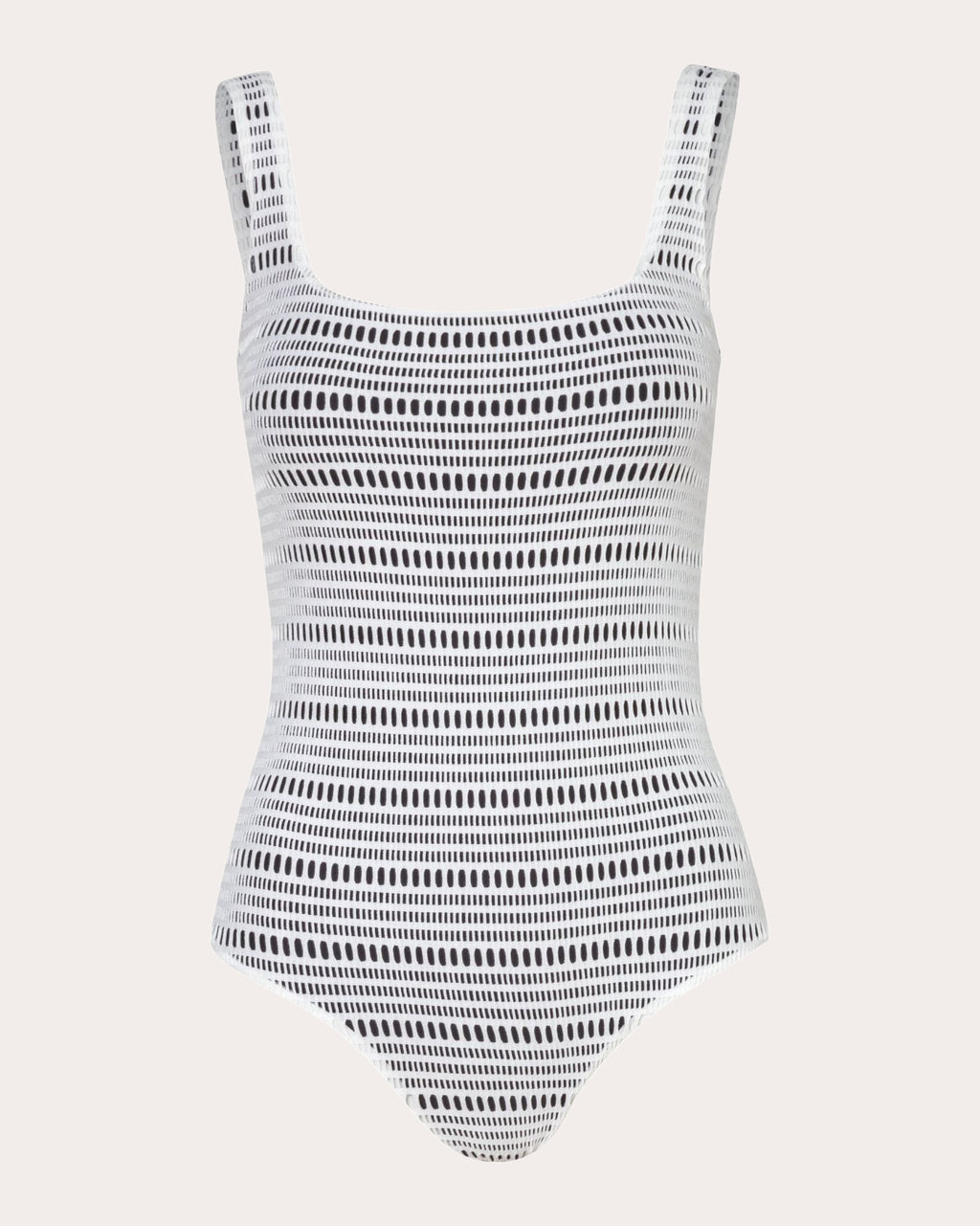 Antoinette Geometric Mesh One-Piece