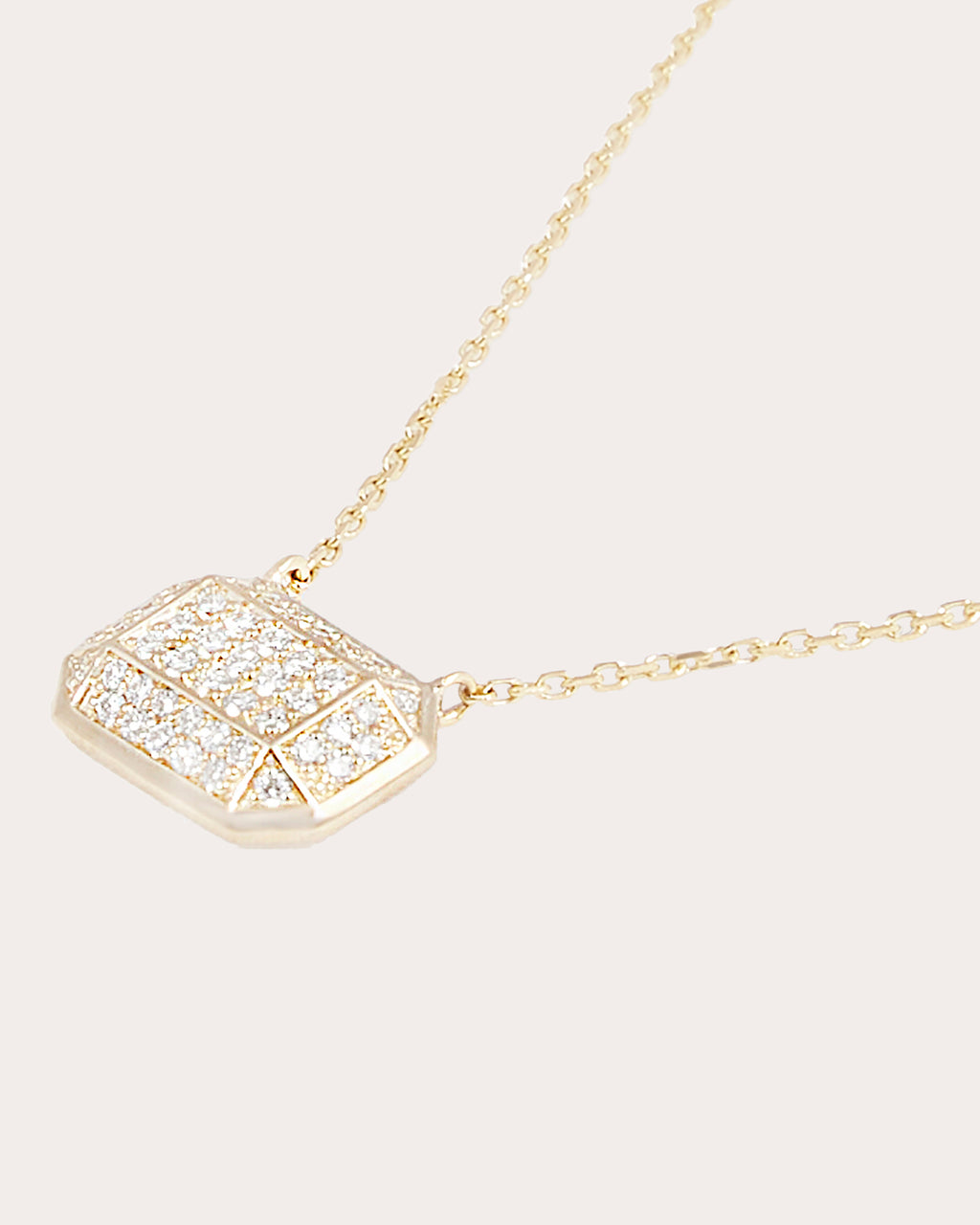 Diamond & 14k Gold Spark Pendant Necklace