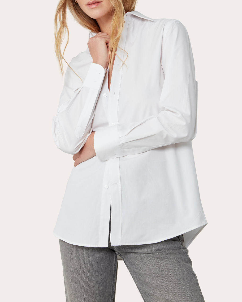 The Boyfriend Organic Poplin Shirt