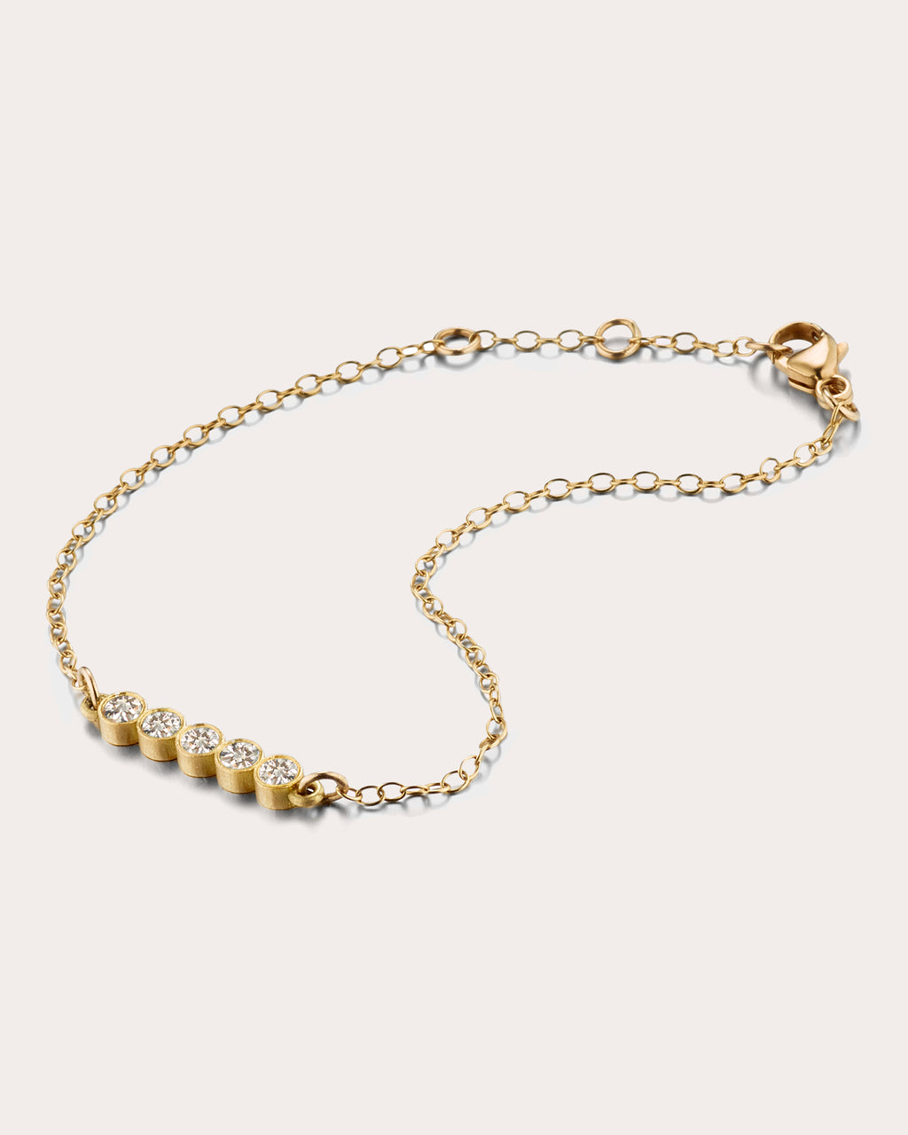Diamond Circle of 5ths Bar Bracelet