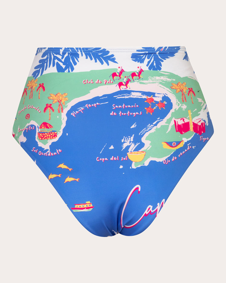 Banes Careyes High-Waist Bikini Bottoms