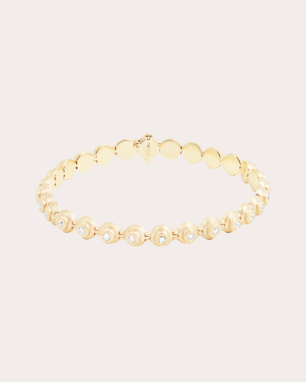 Diamond & 14k Gold Evolve Link Bracelet
