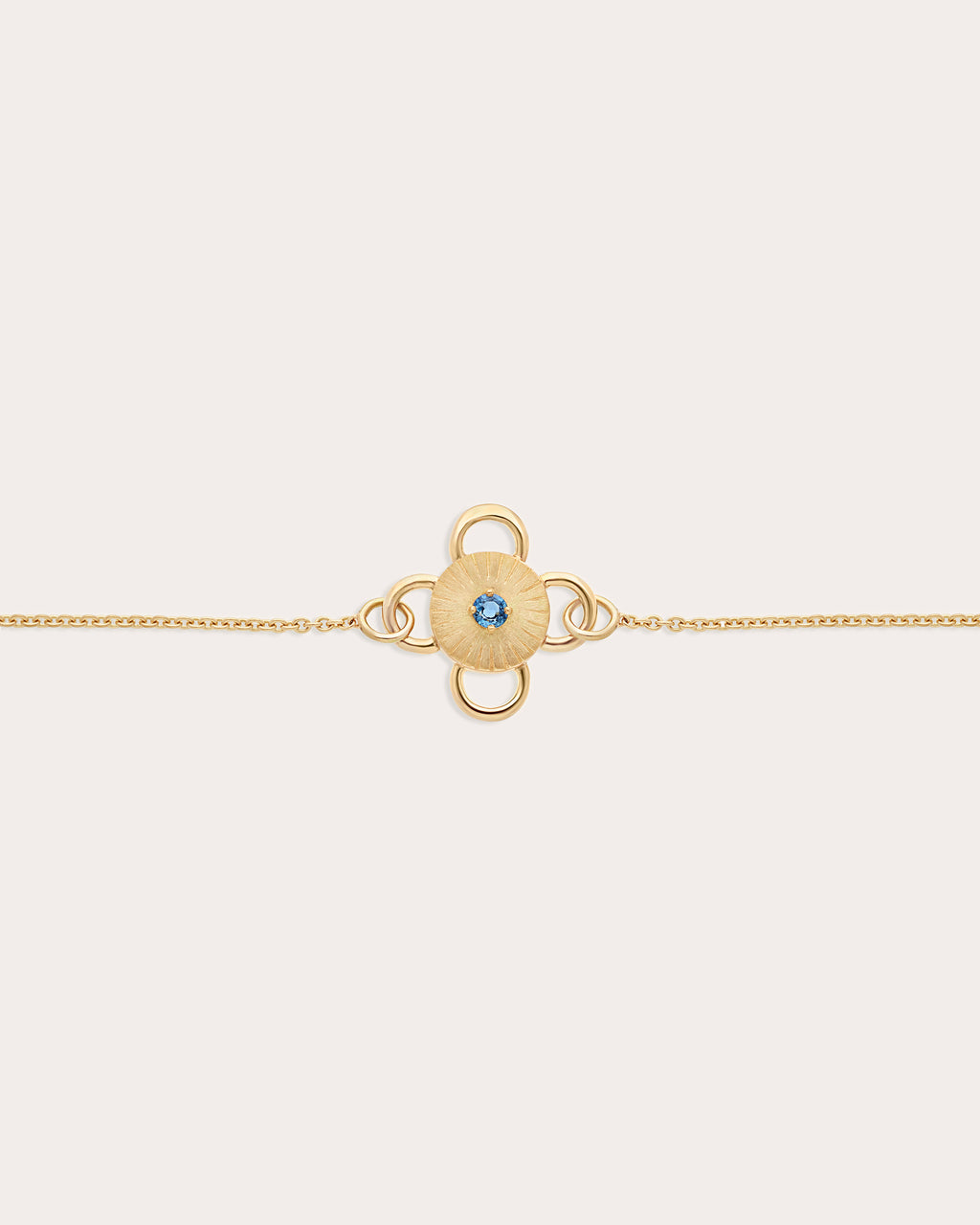18k Gold Baby Bolt Bracelet