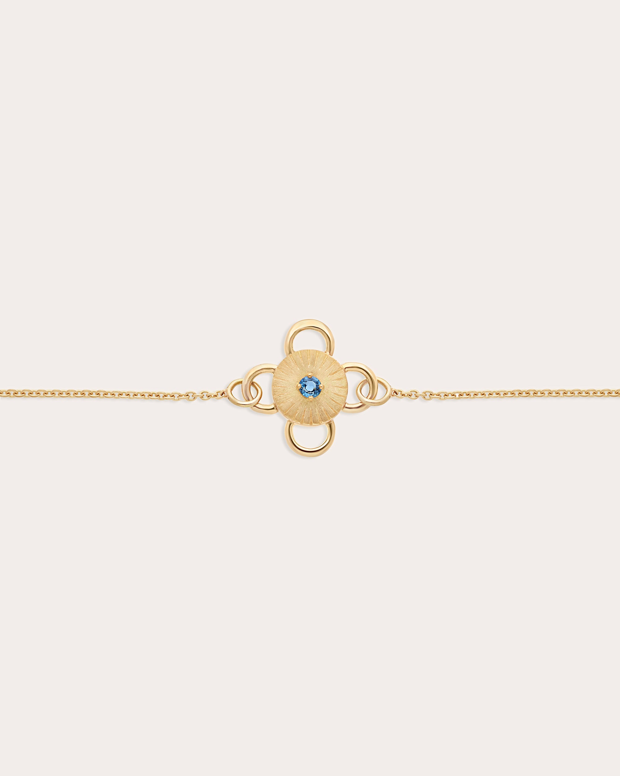 18k Gold Baby Bolt Bracelet