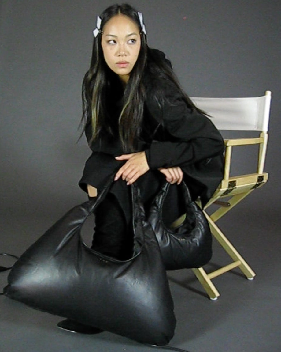 Large Cloud Leather Shoulder Bag