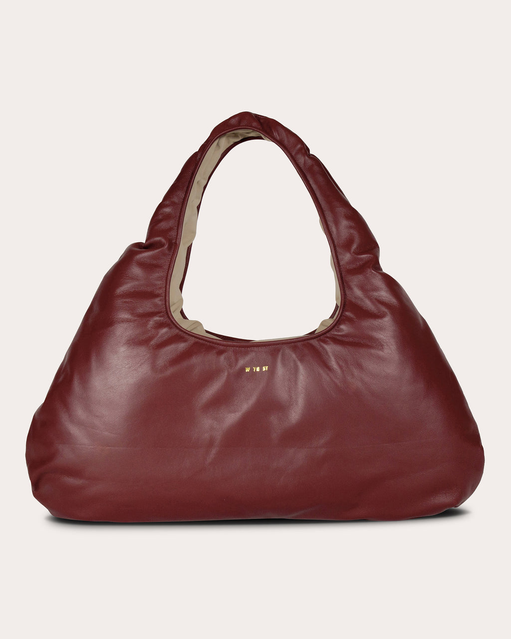 Large Cloud Leather Shoulder Bag