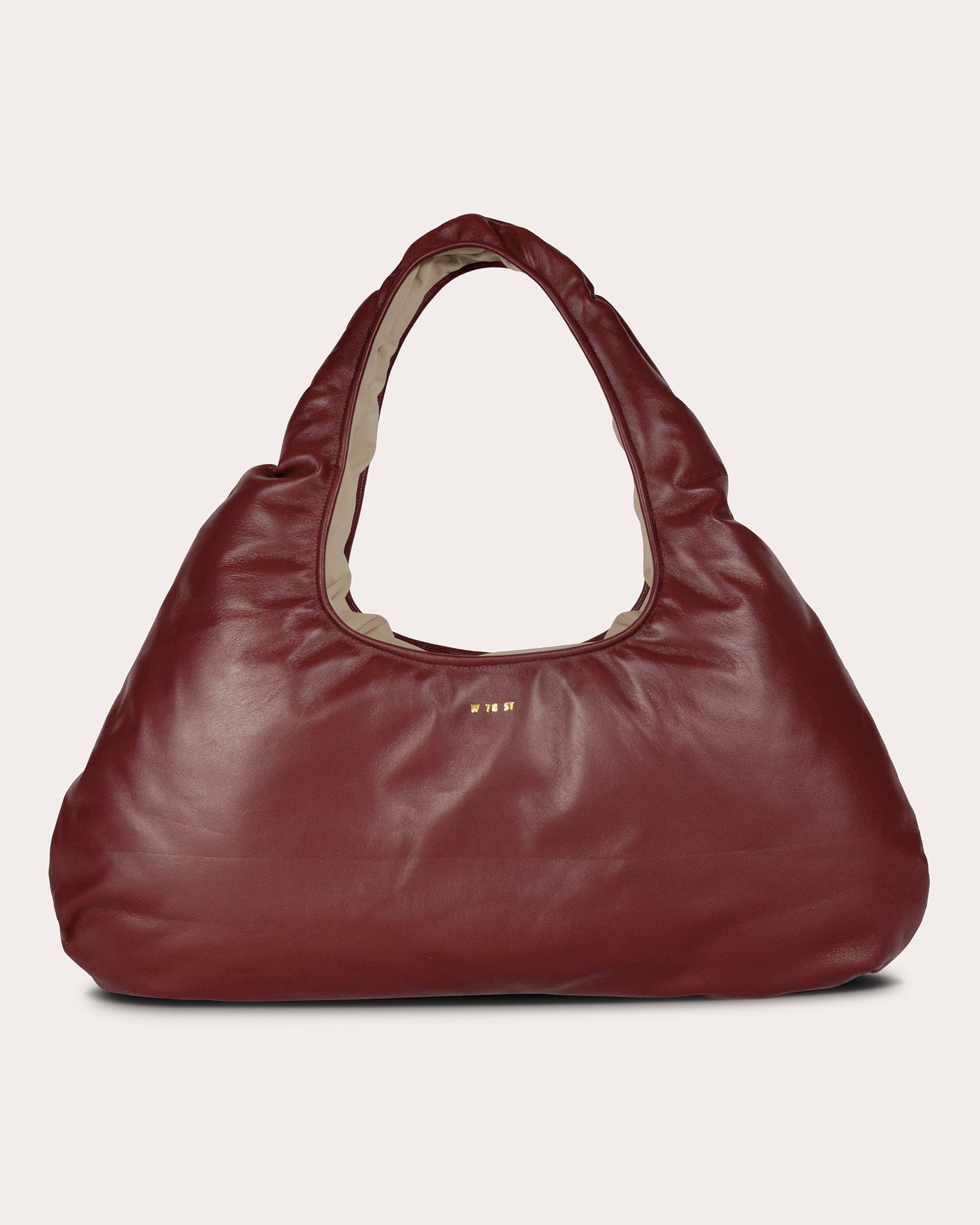 Large Cloud Leather Shoulder Bag