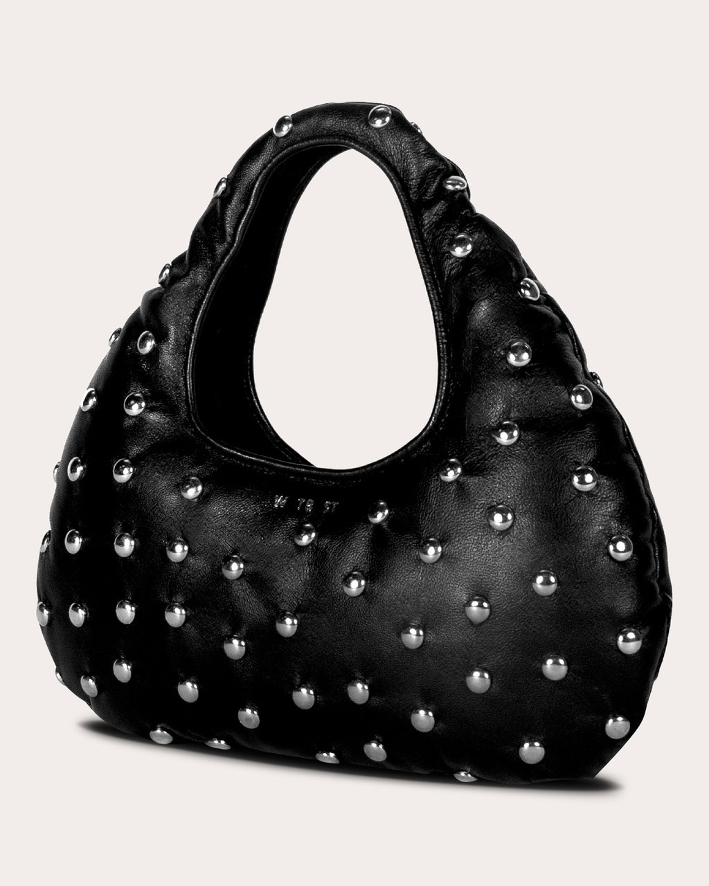 Micro Cloud Studded Leather Tote