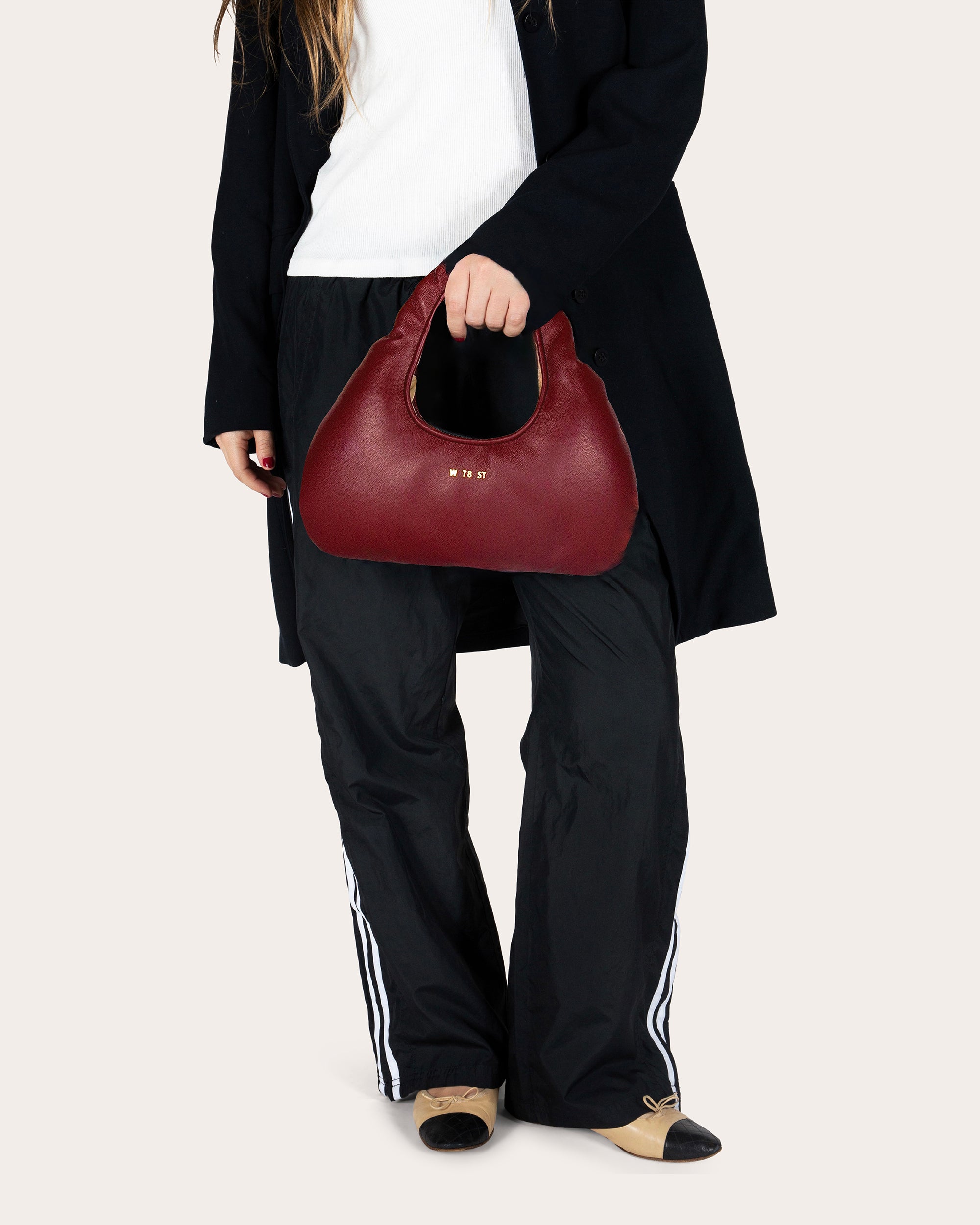 Micro Cloud Leather Tote