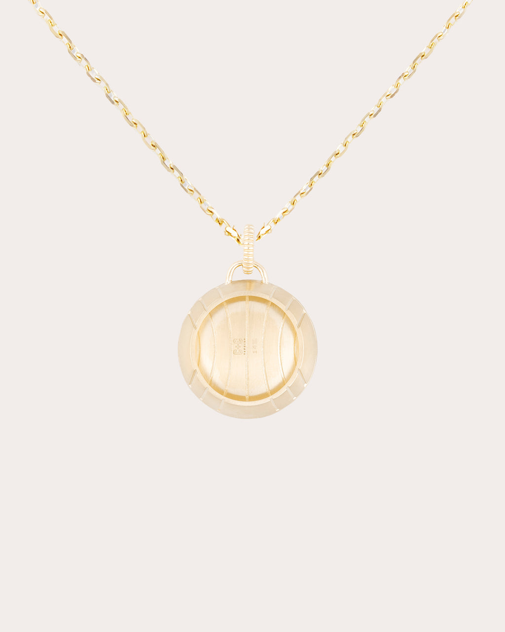 Multicolor Gemstone & 14k Gold Large Revel Pendant Necklace