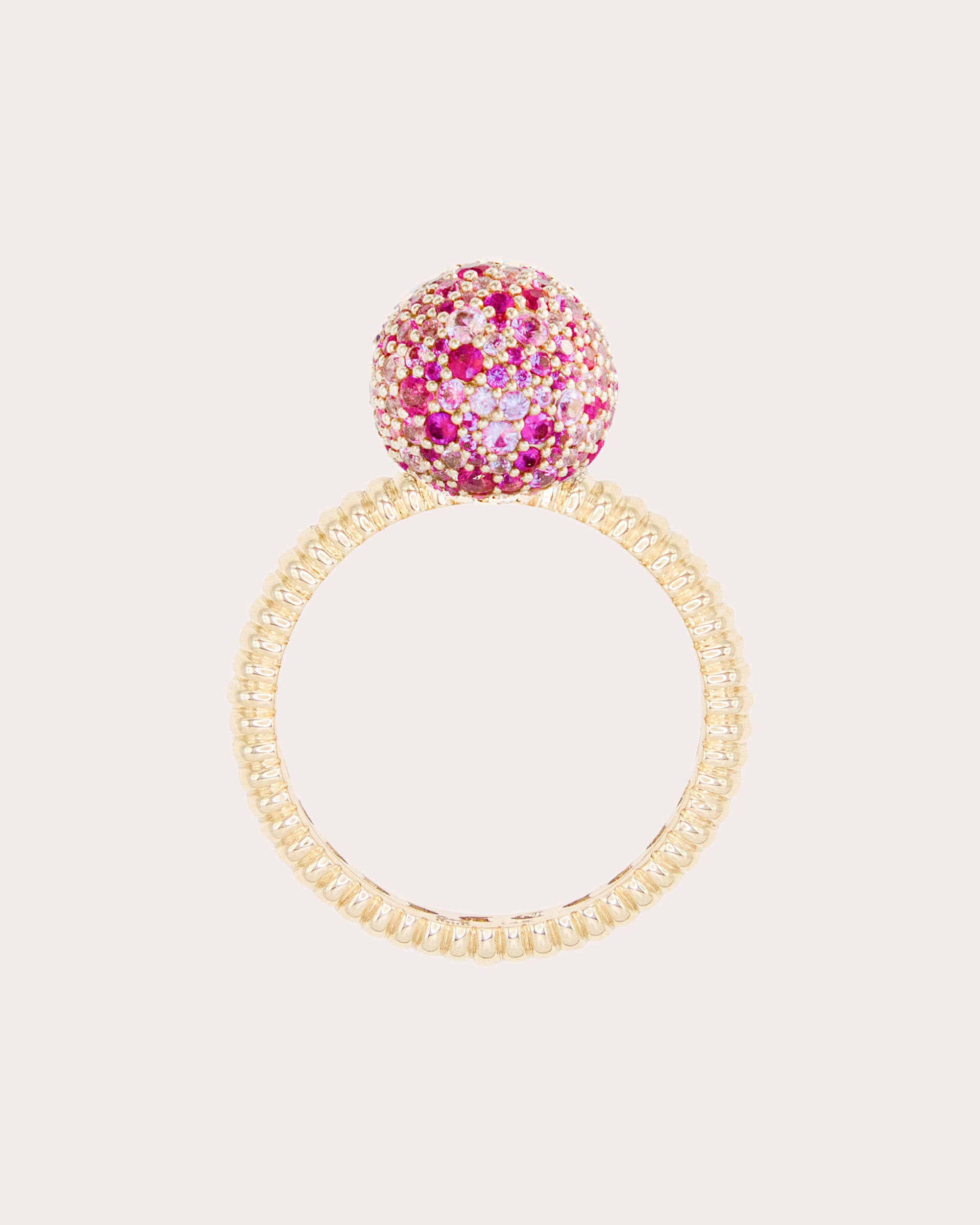 Pink Sapphire Revel Medium Bobble Ring