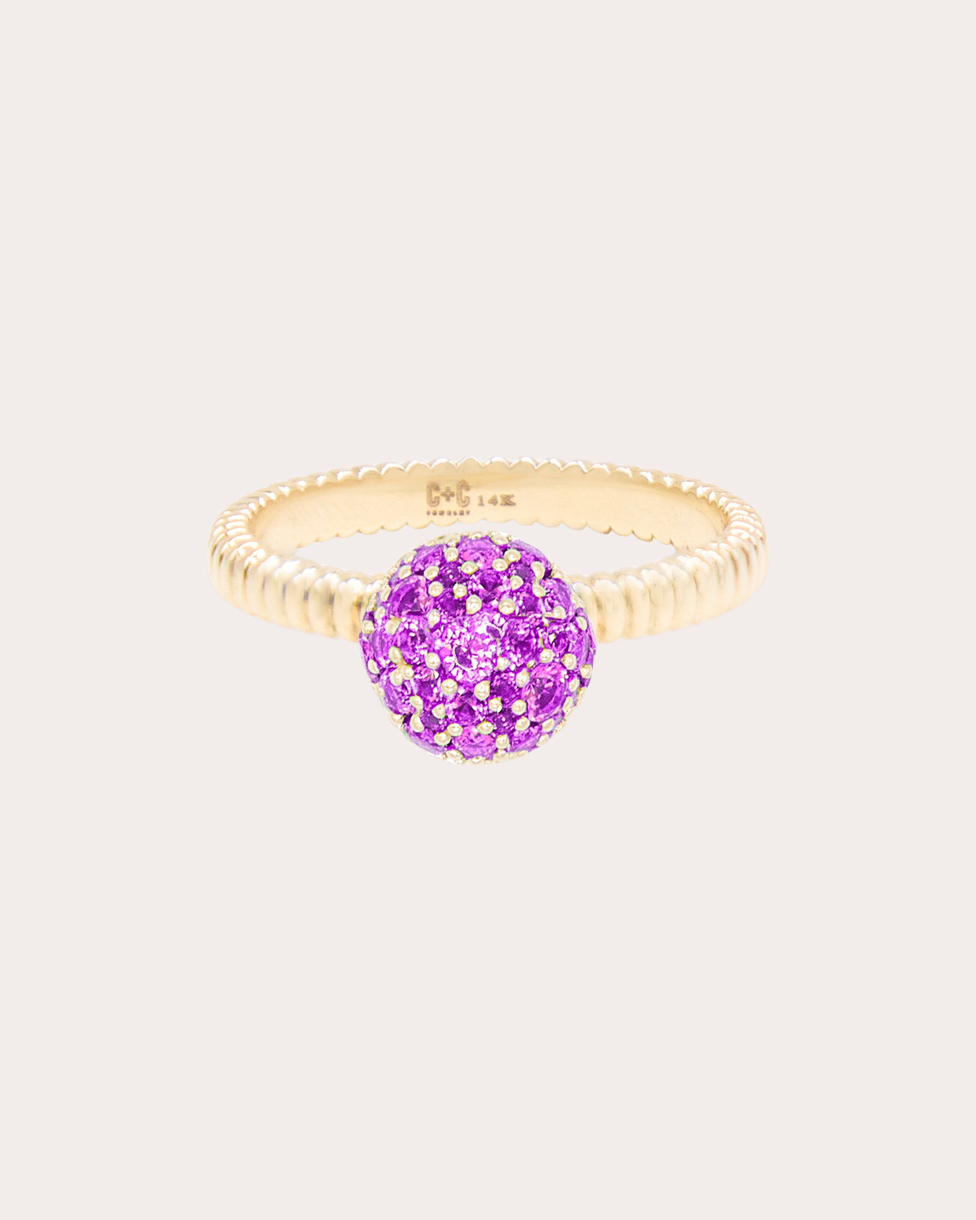 Rhodolite Garnet Revel Small Bobble Ring
