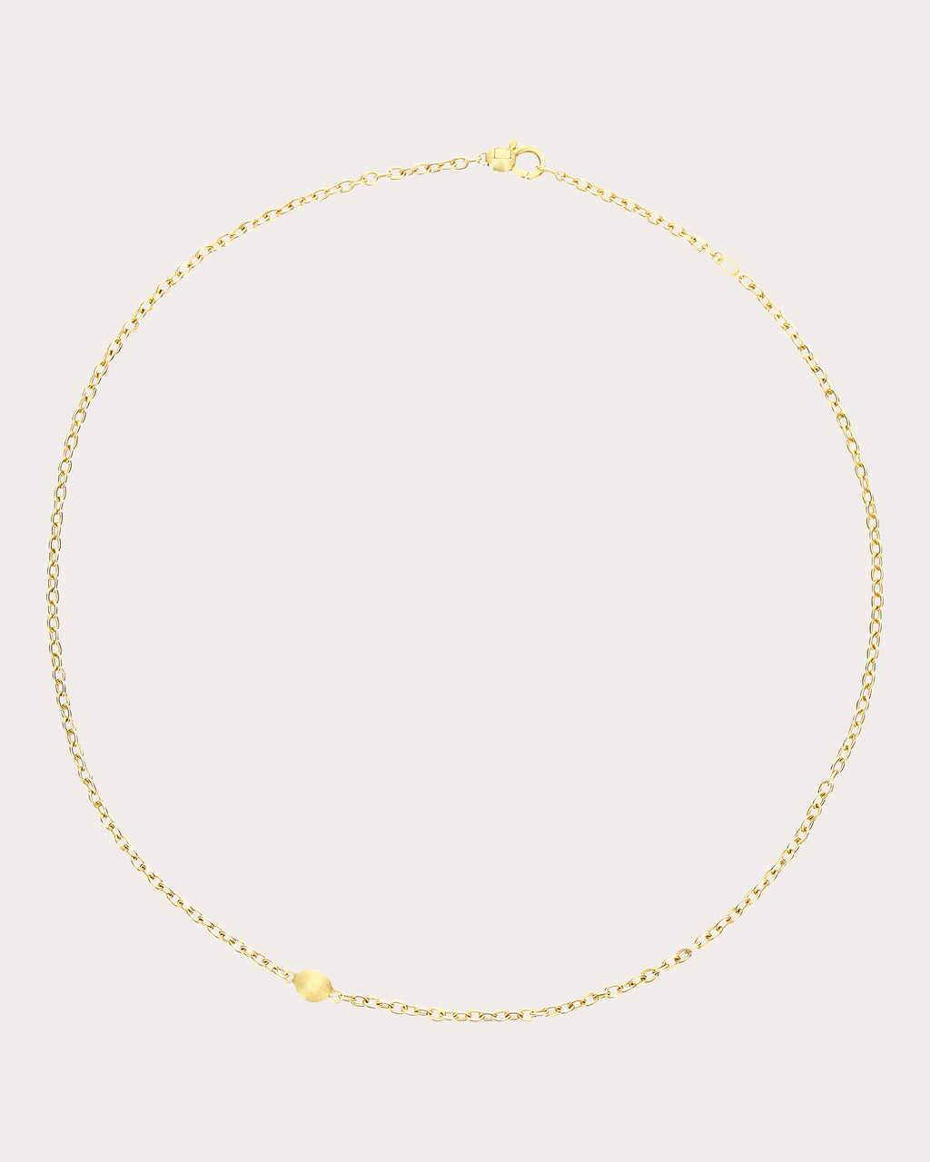 18k Gold Short Boules Necklace