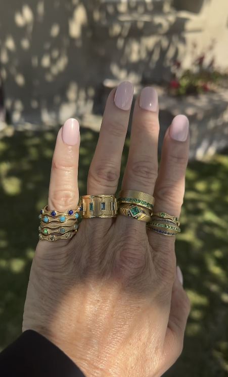 Opal & 18k Gold So Wavy Ring