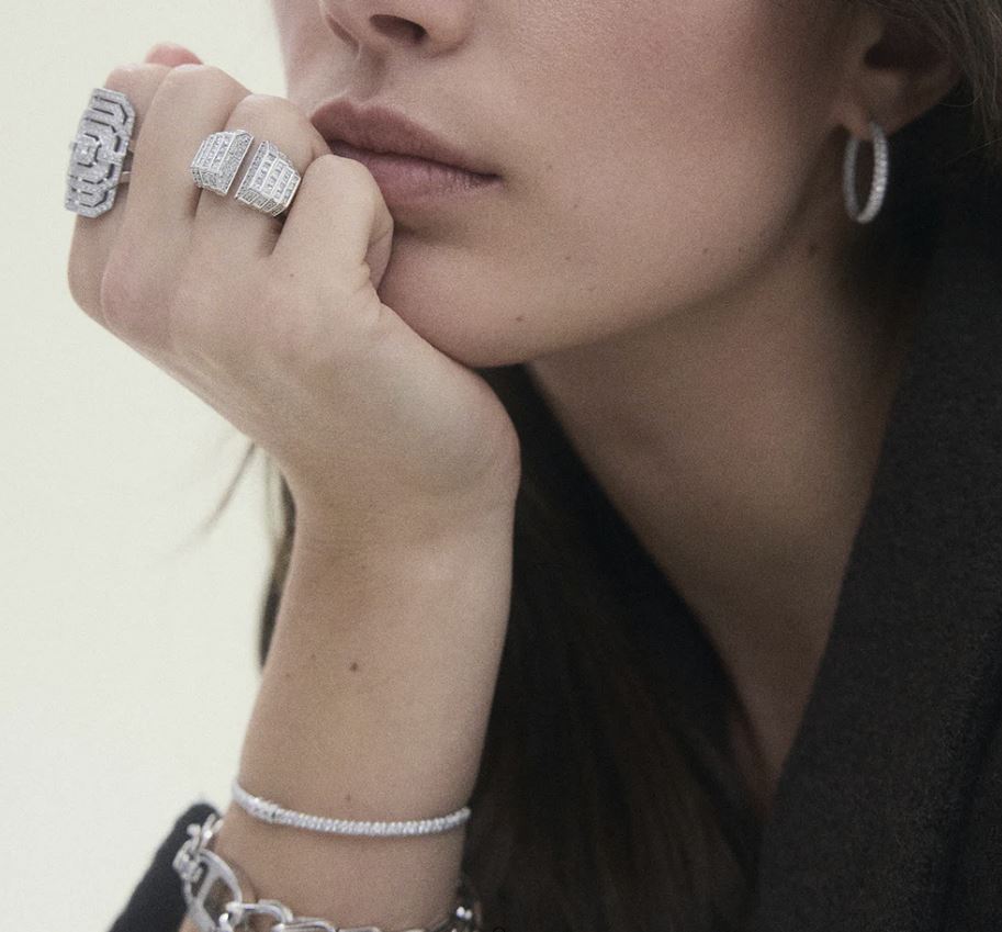 Diamond Meaningful Open Ring