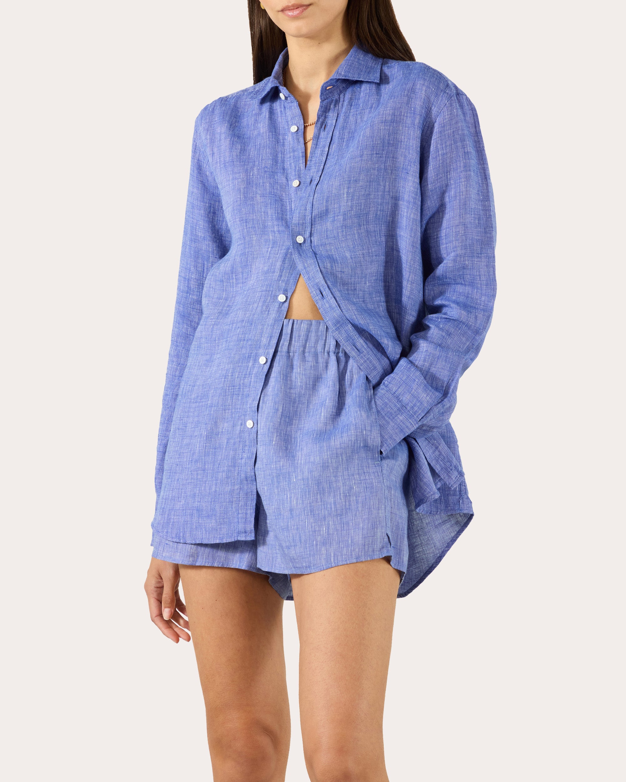The Boyfriend Linen Shirt