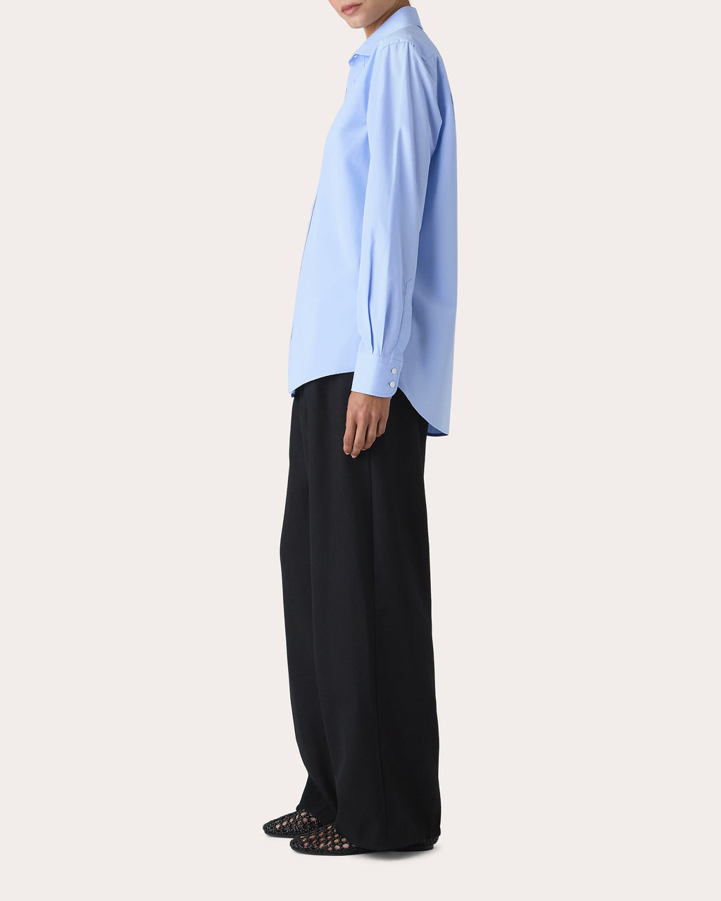 The Boyfriend Fine Poplin Shirt