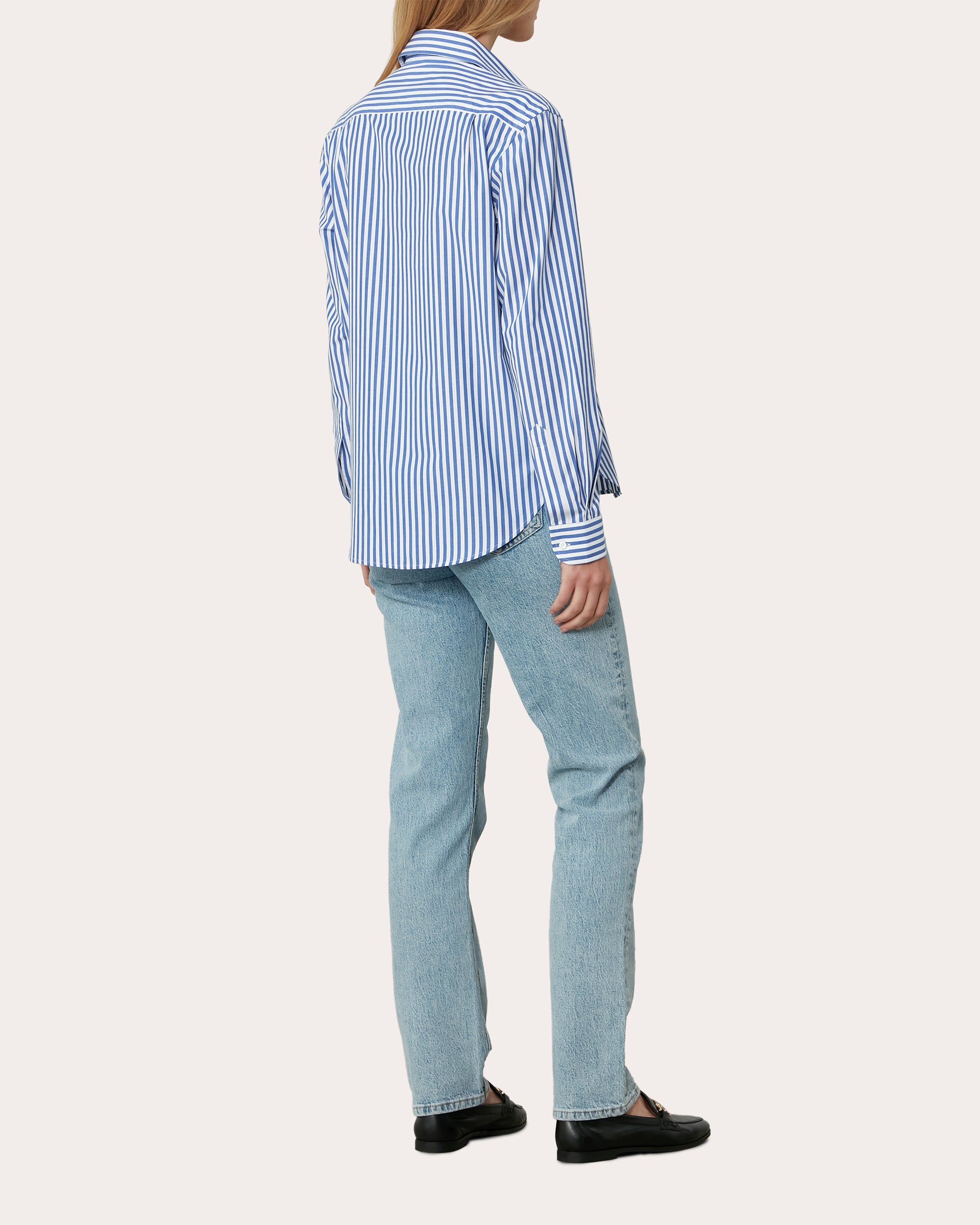 The Classic Stripe Organic Poplin Shirt