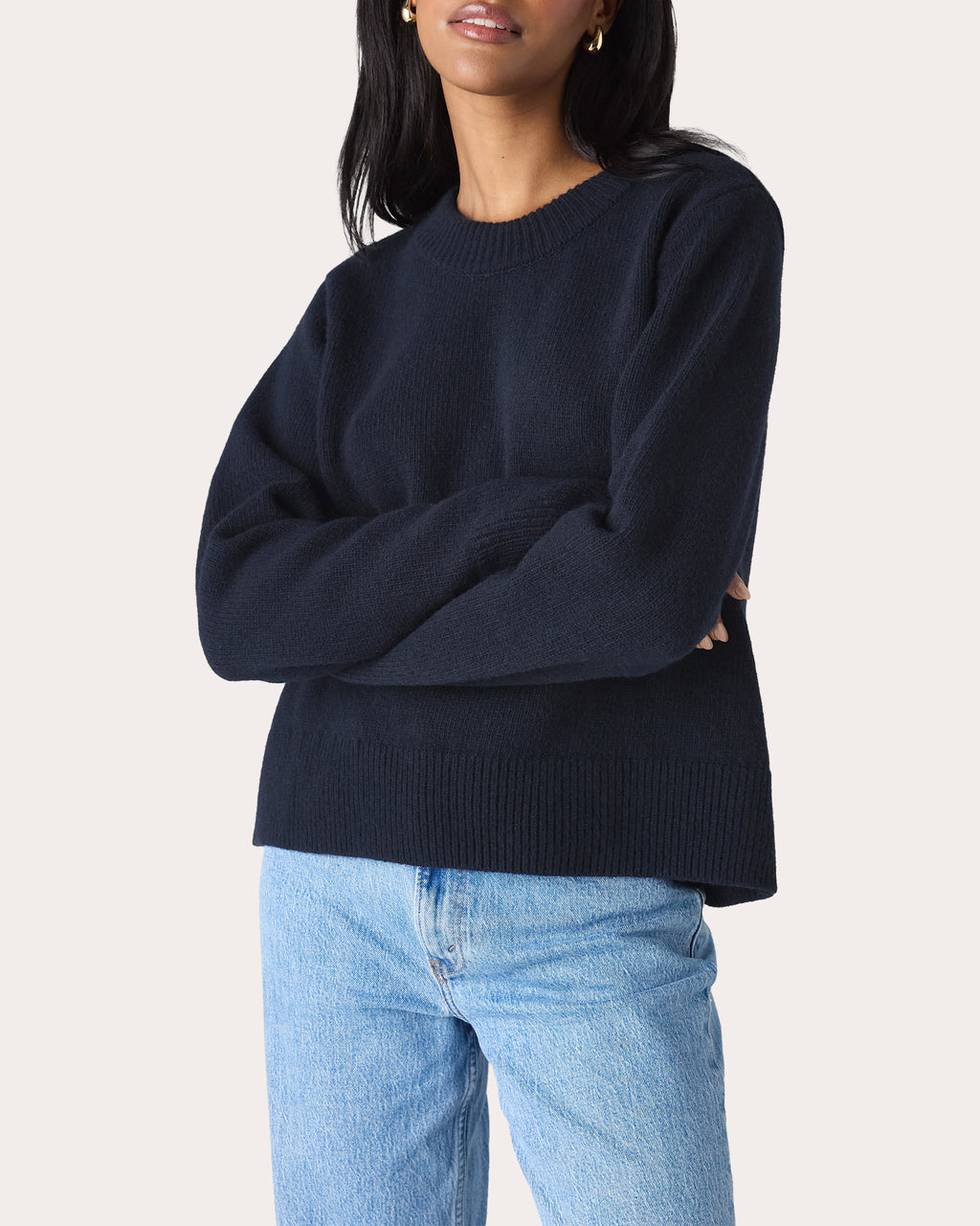 Devon Wool Crewneck Sweater