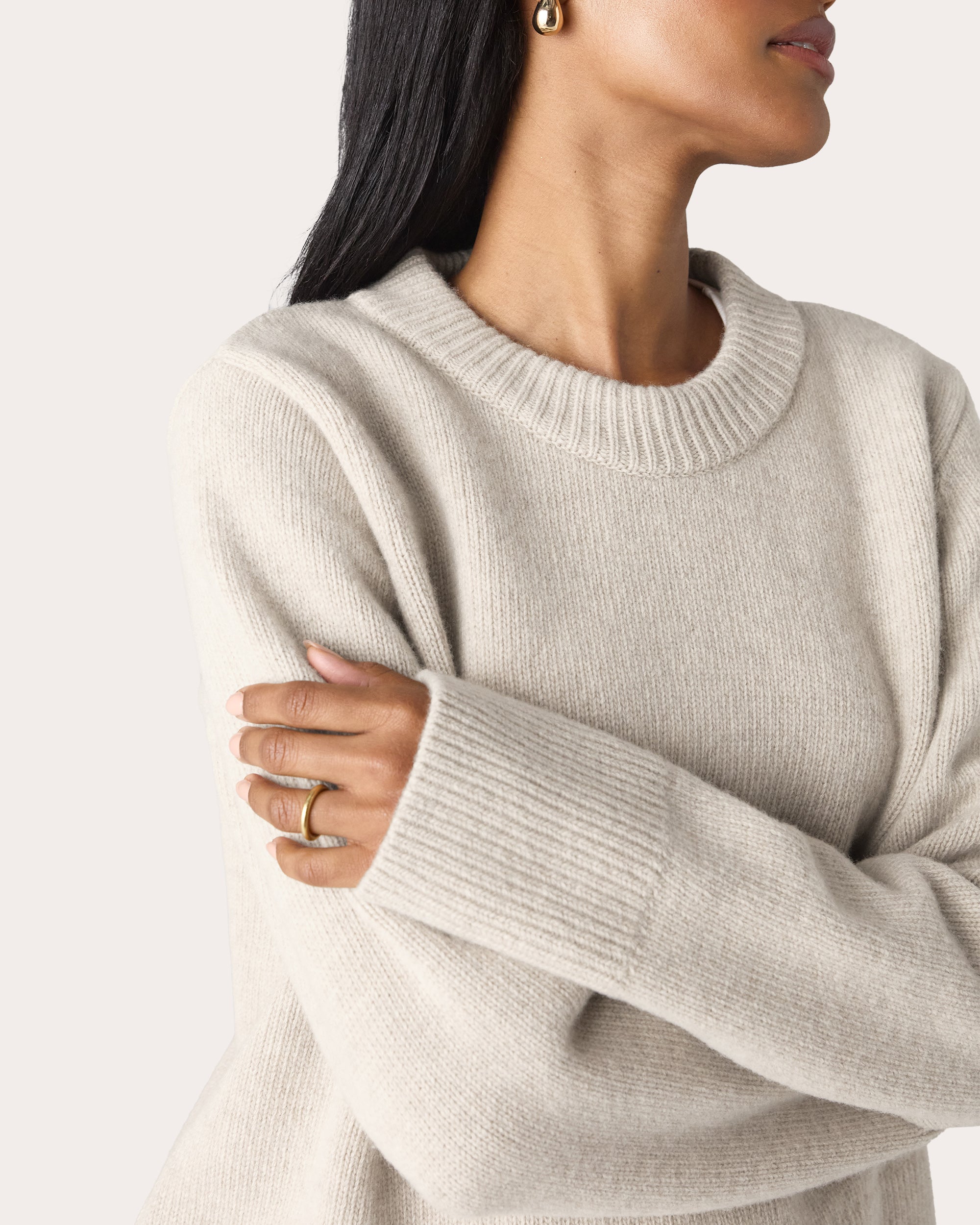 Devon Wool Crewneck Sweater