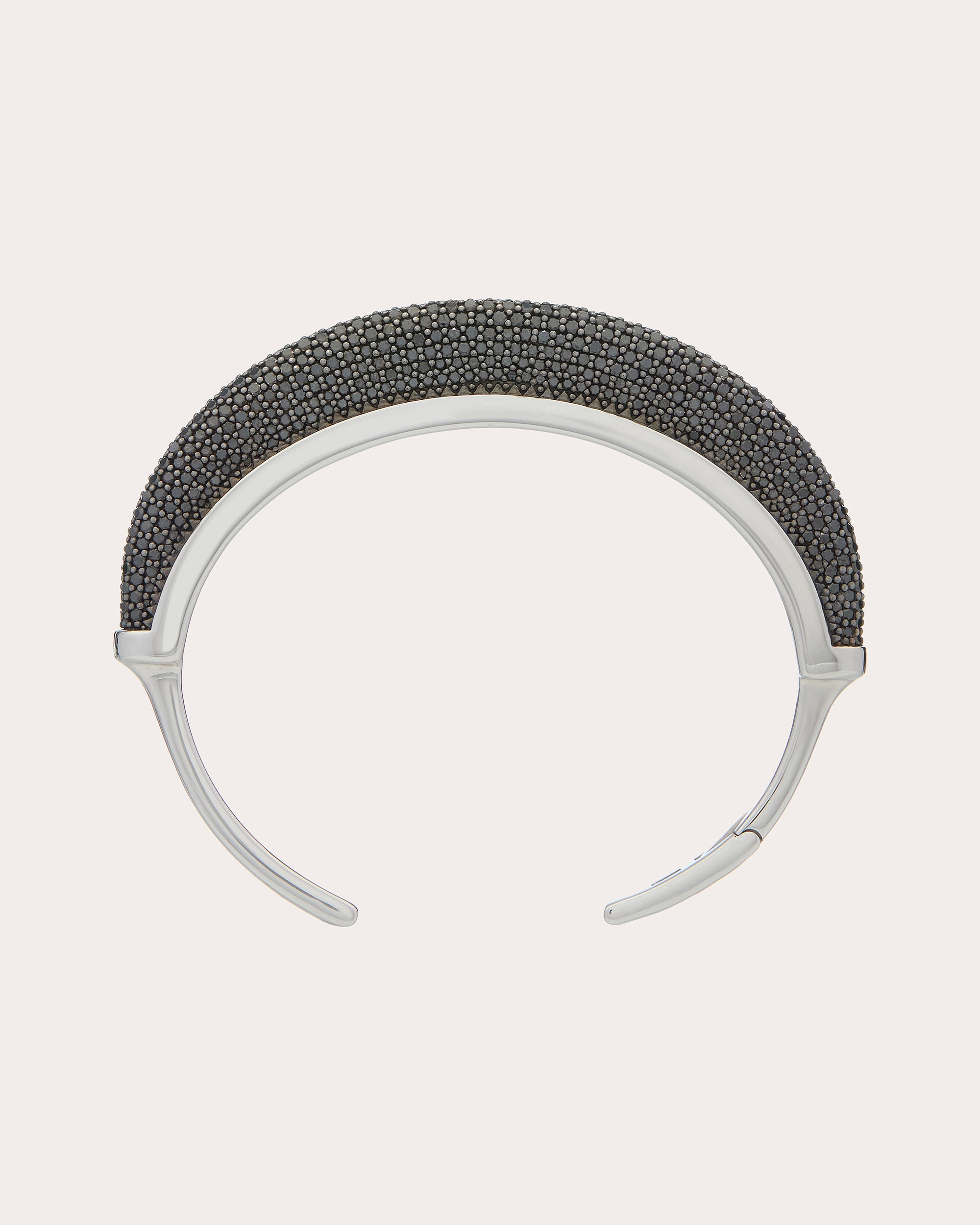 Black Diamond Pavé Luna Cuff