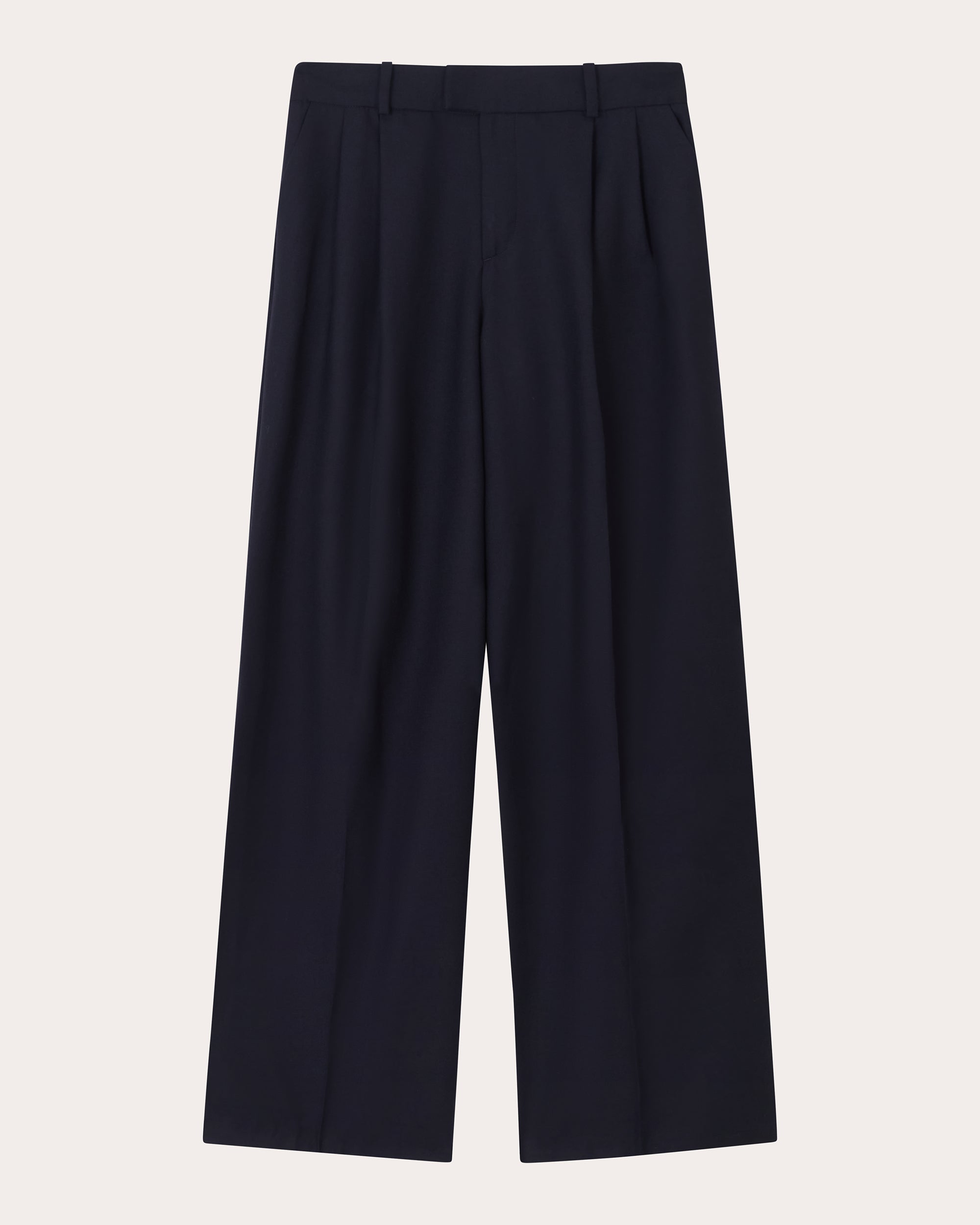 Rampling Wool Wide-Leg Trousers