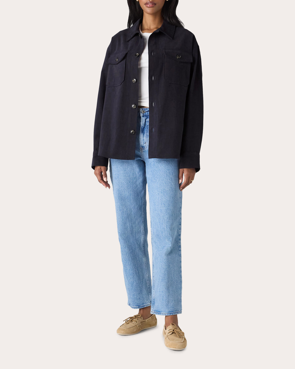 Stow Brushed Twill Overshirt