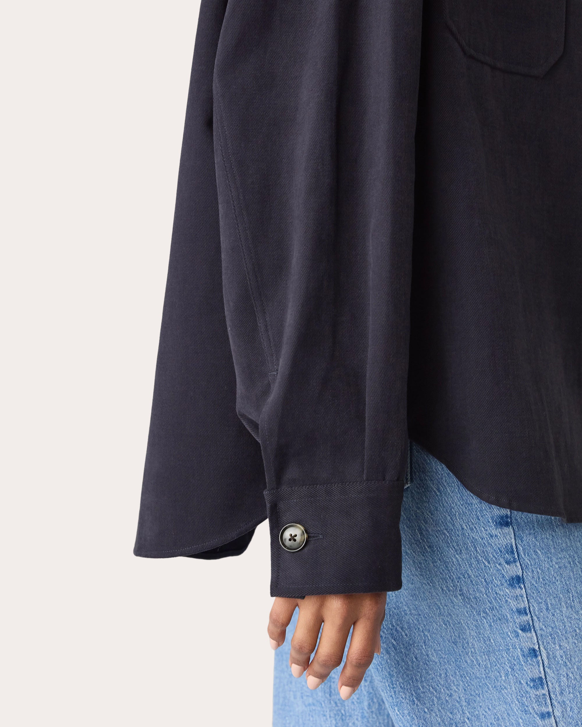 Stow Brushed Twill Overshirt