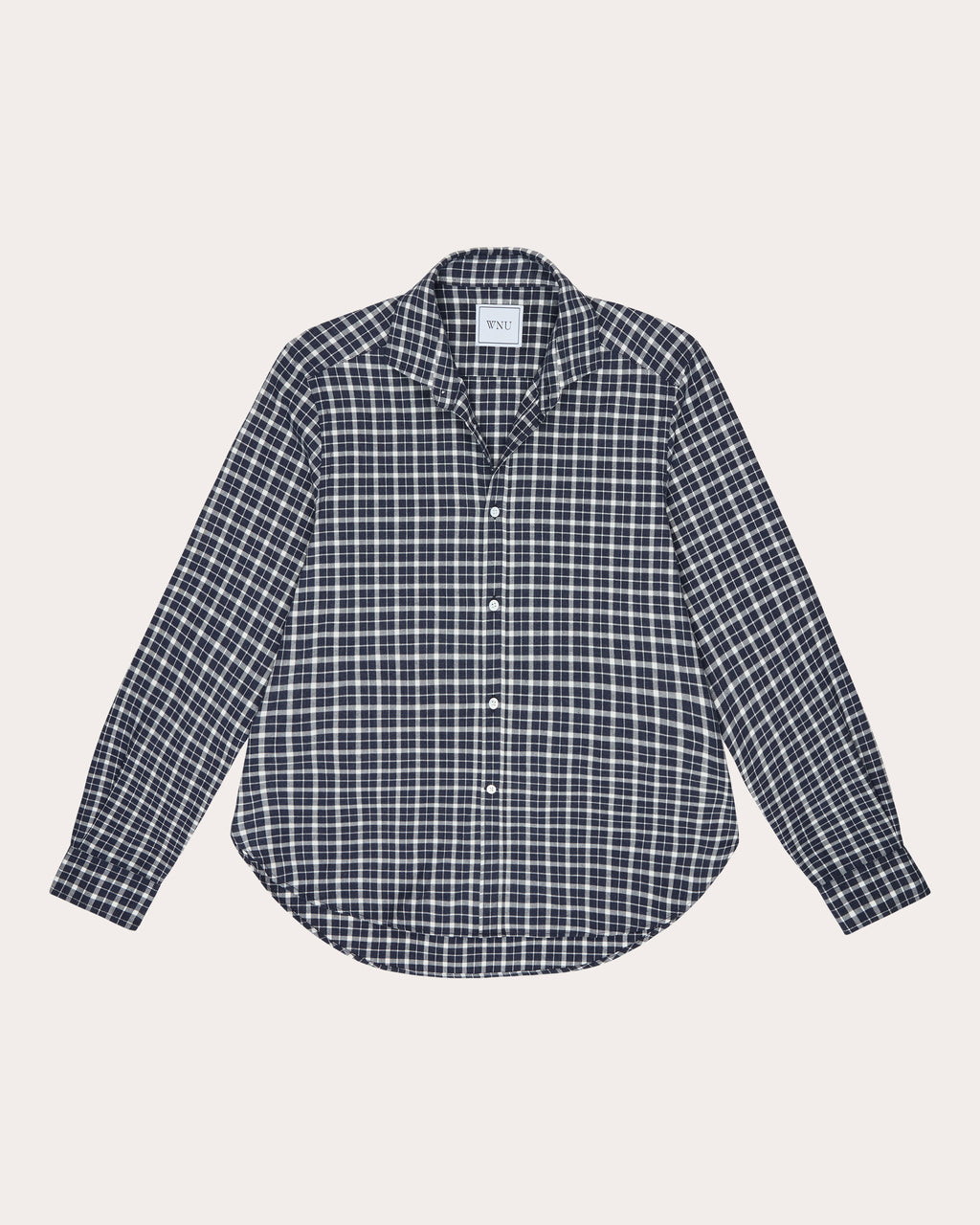 The Classic Brushed Plaid Cotton Shirt
