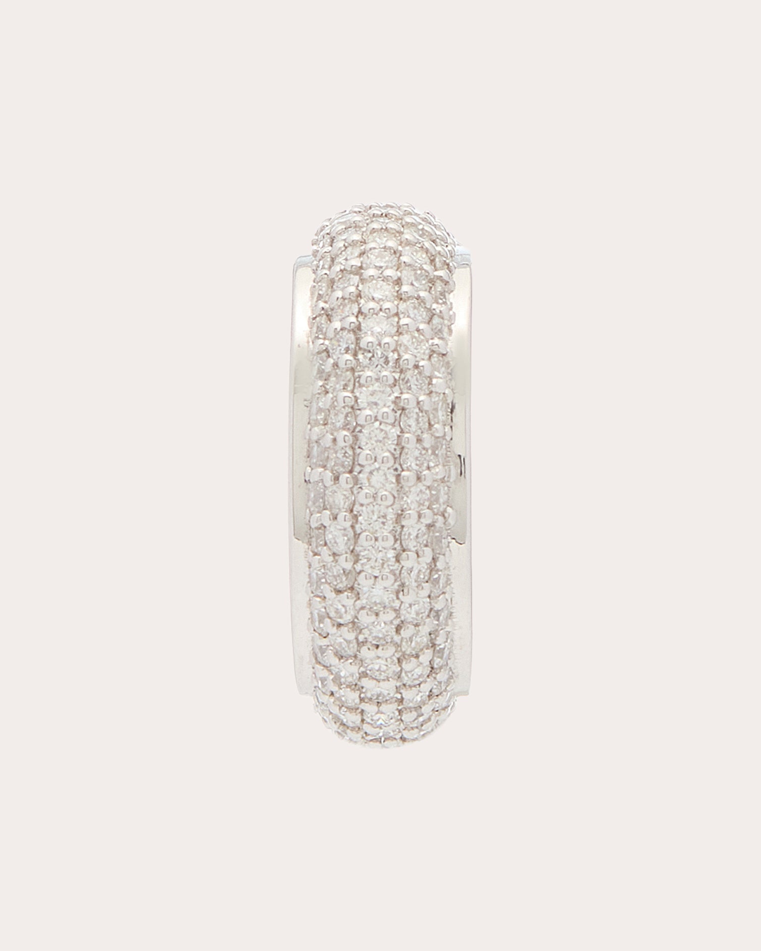 Diamond Pavé Luna Ear Cuff