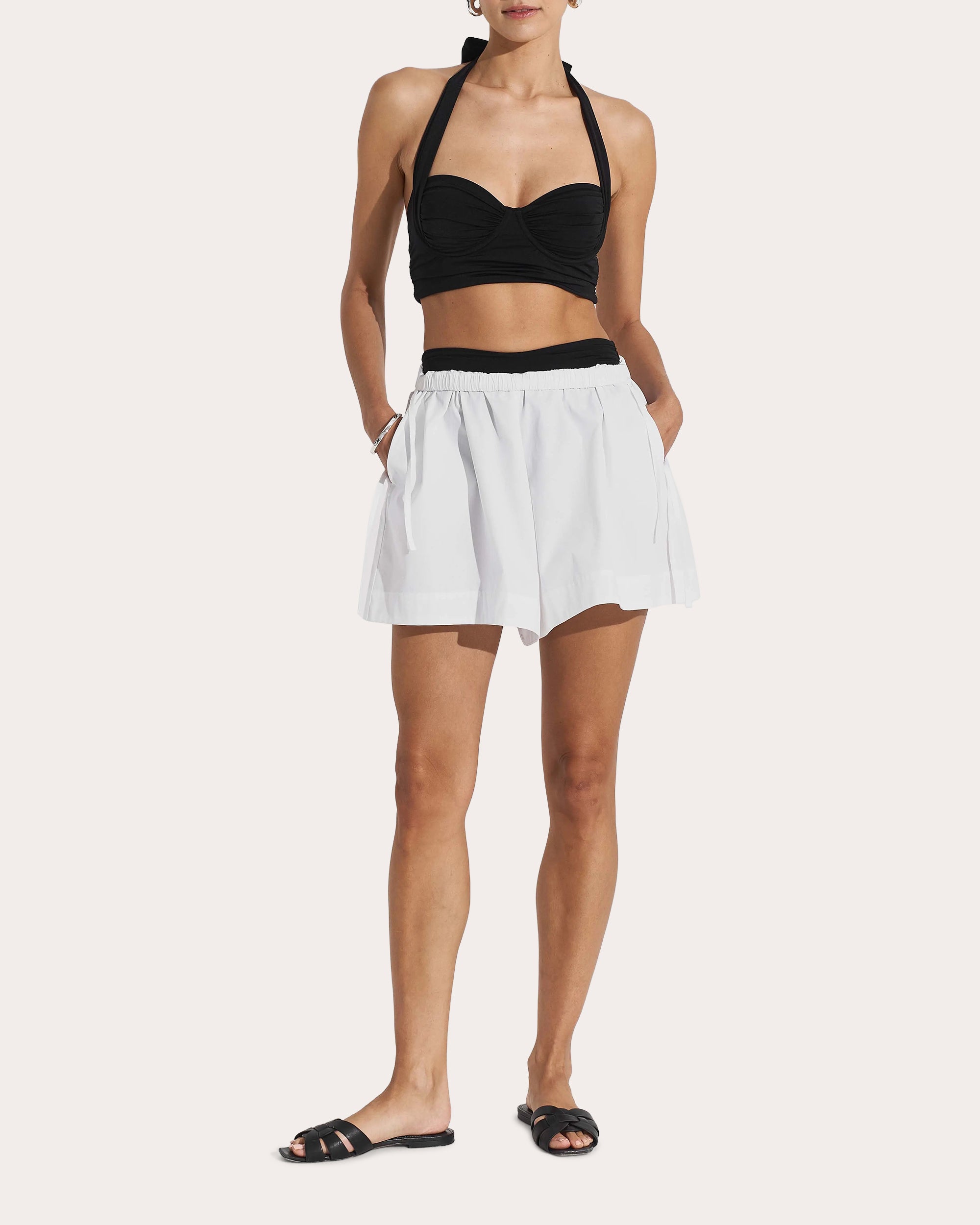 Drift Cotton Poplin Pull-On Shorts