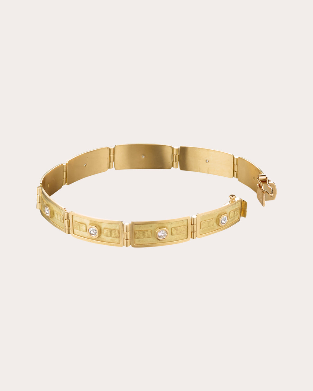 Diamond & 18k Gold Protection Bracelet