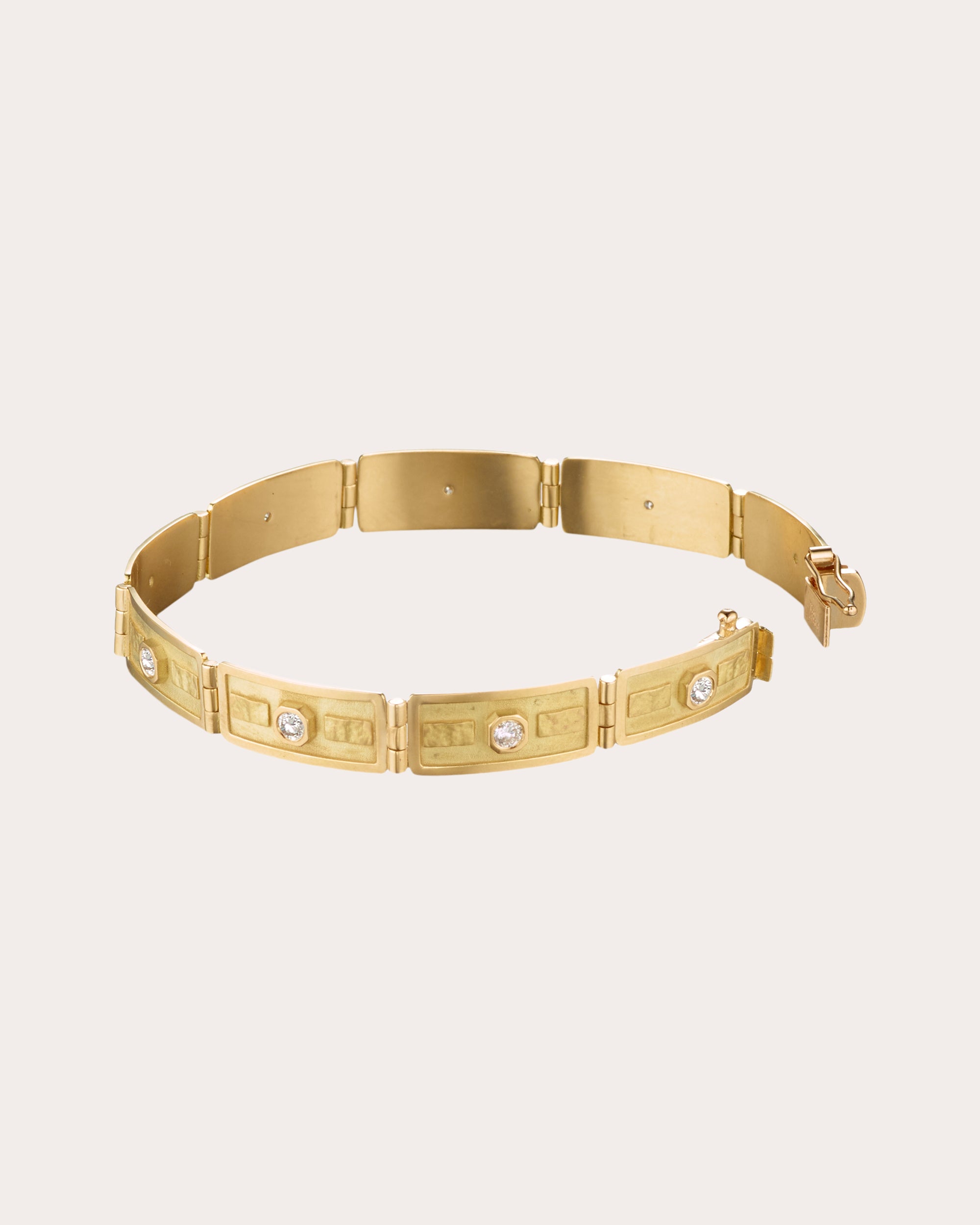 Diamond & 18k Gold Protection Bracelet